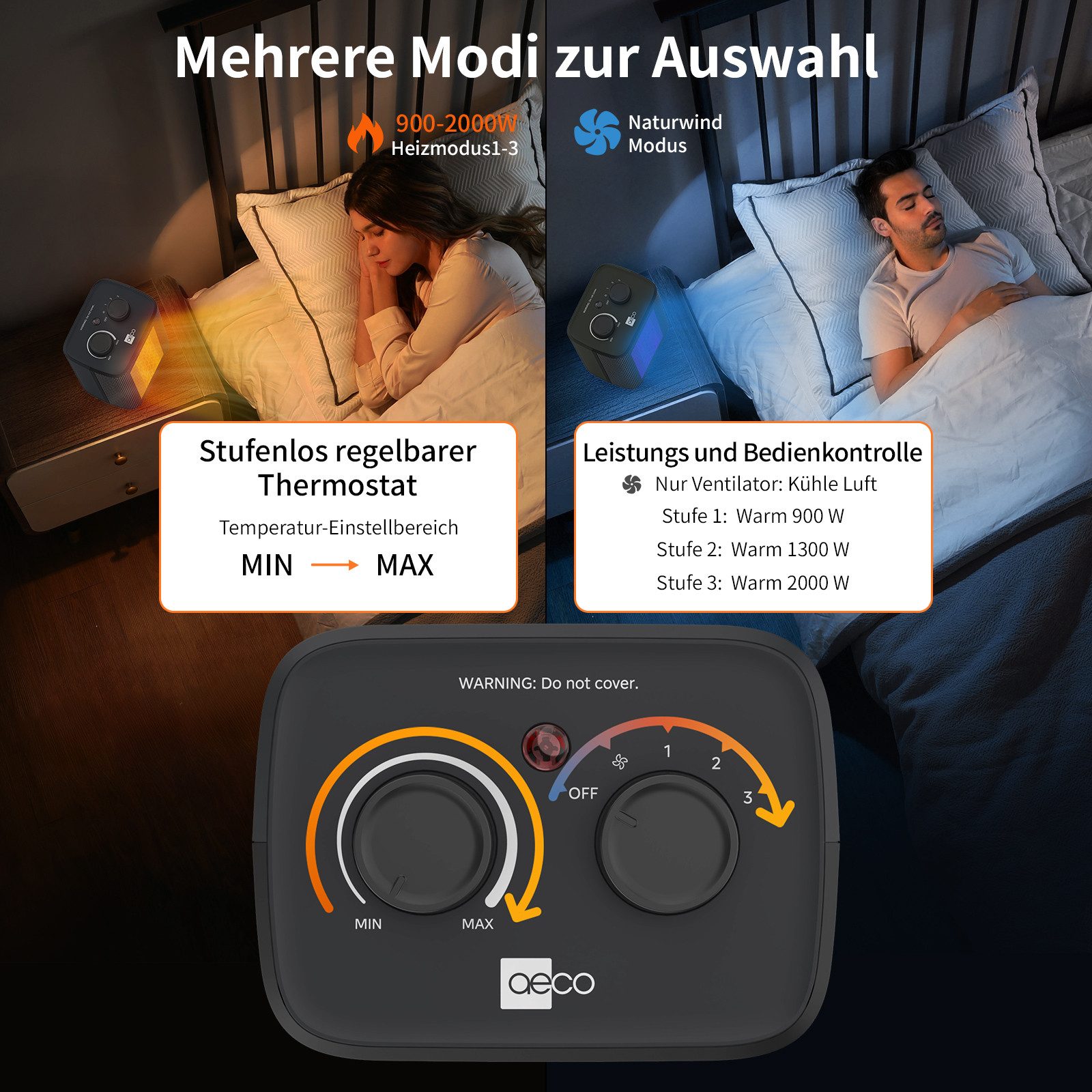 AECO Heizlüfter EcoHeat One, Heizlüfter