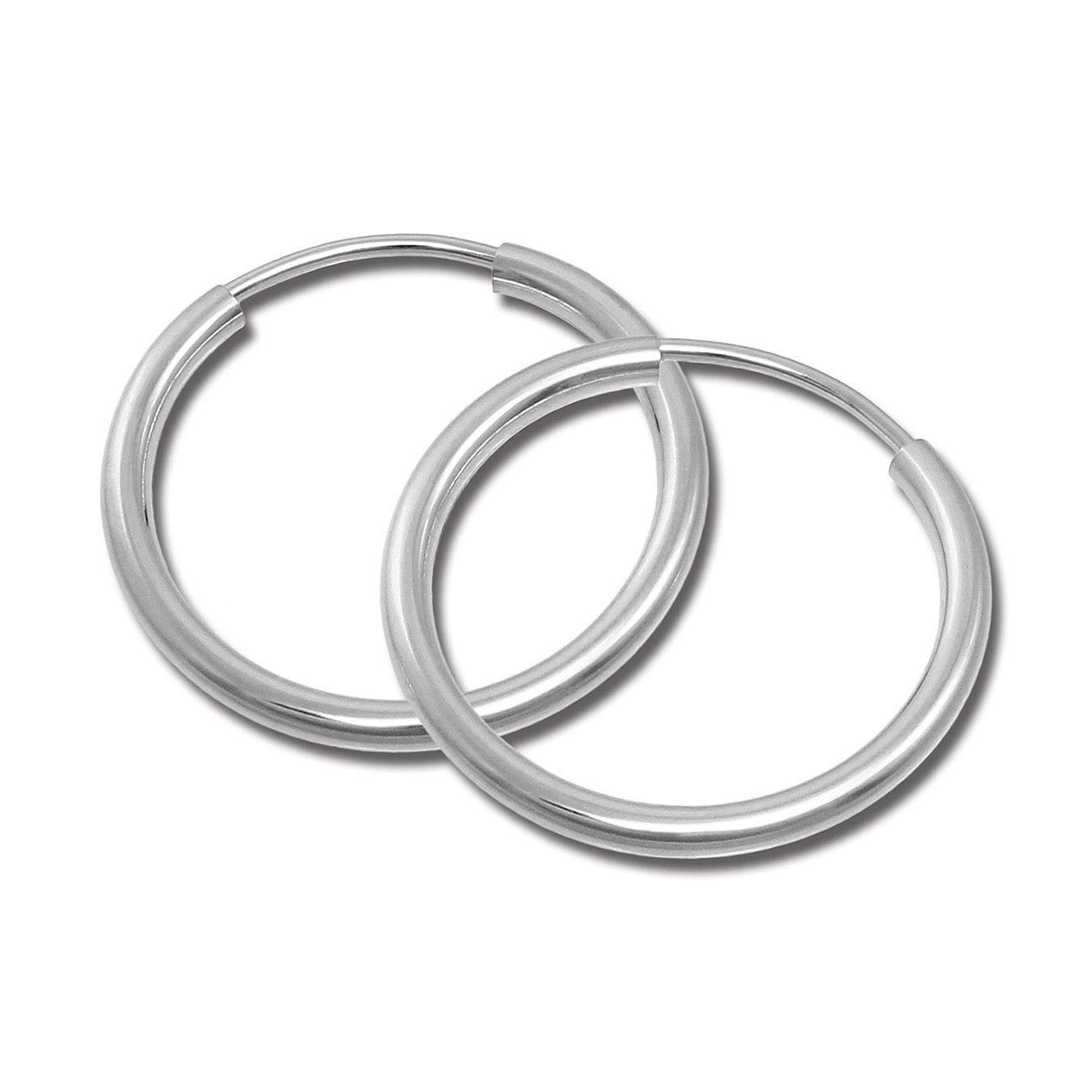 SilberDream Paar Creolen SilberDream Ohrringe 25mm günstig online kaufen