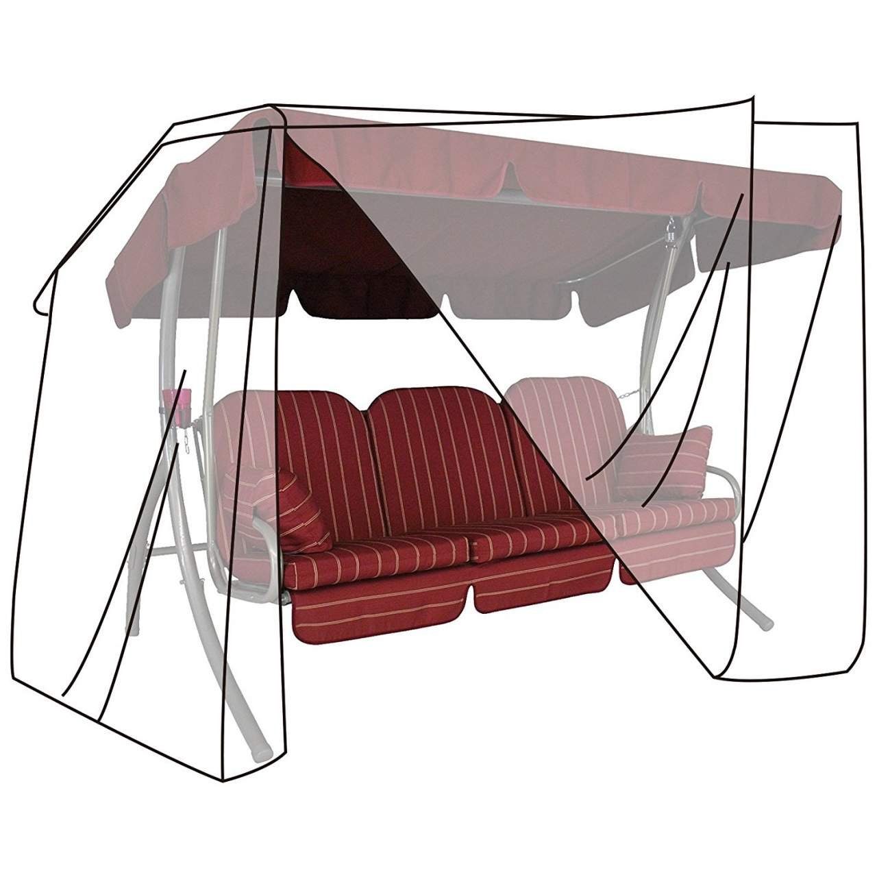 Woltu Gartenmöbel-Schutzhülle, Gartenschutzhülle transparent günstig online kaufen