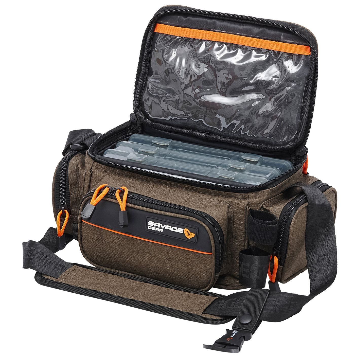 Savage Gear Angelkoffer Savage Gear 20x40x29cm System Box Bag Medium - Angeltasche