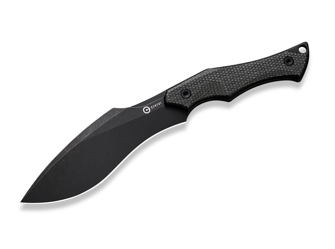 Universalmesser CIVIVI Vaquita II Micarta Dark Green Neckknife mit Kydexscheide