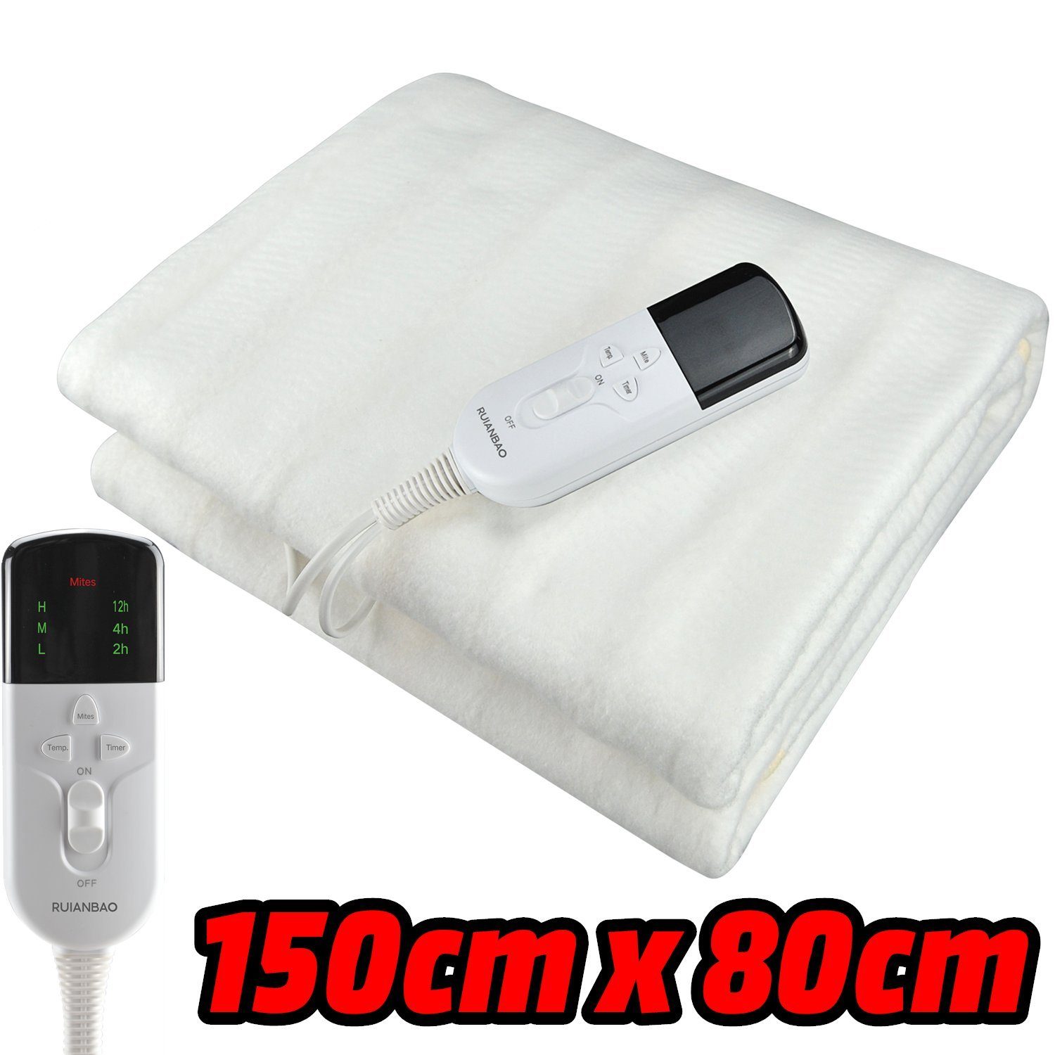 Olotos Heizdecke Wärmeunterbett elektrisch Heizdecke Matte Wärmedecke ...