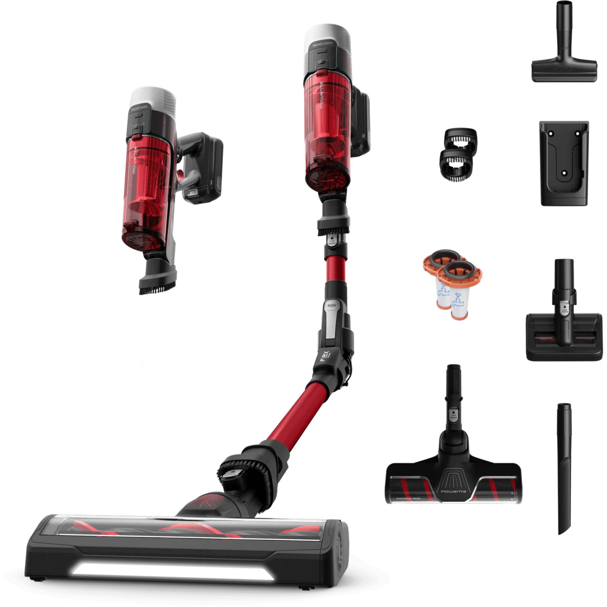 Rowenta Bodenstaubsauger Rowenta X-Force Flex 9.60 Complete RH2099, Beutellos