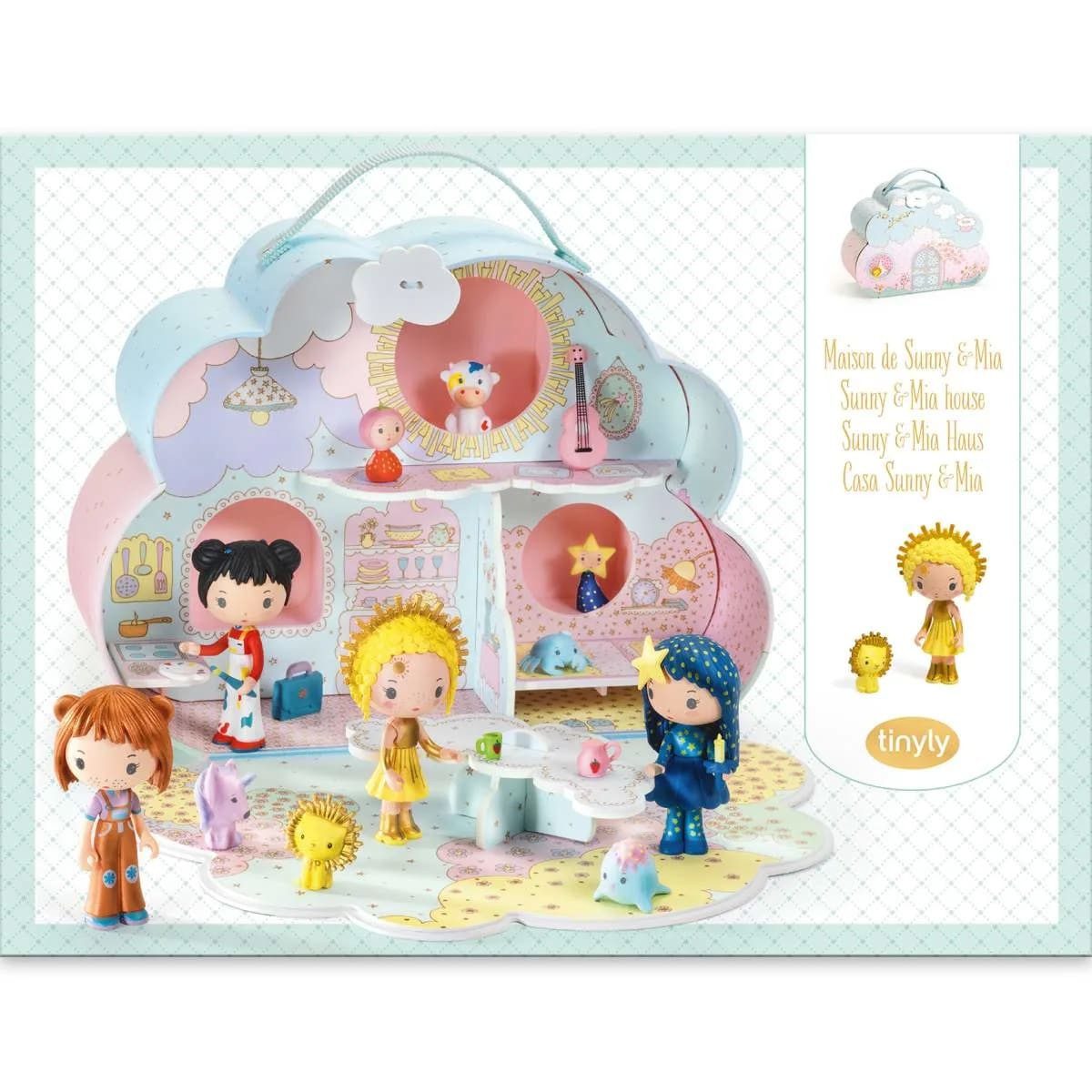 DJECO Puppenhaus Djeco Kinderspielzeug, Puppenhaus, Dollhouse - Tinyly: Sun günstig online kaufen