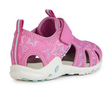 Geox J SANDAL WHINBERRY G Sandale, Sommerschuh, Klettschuh, Sandalette, mit Klettverschluss