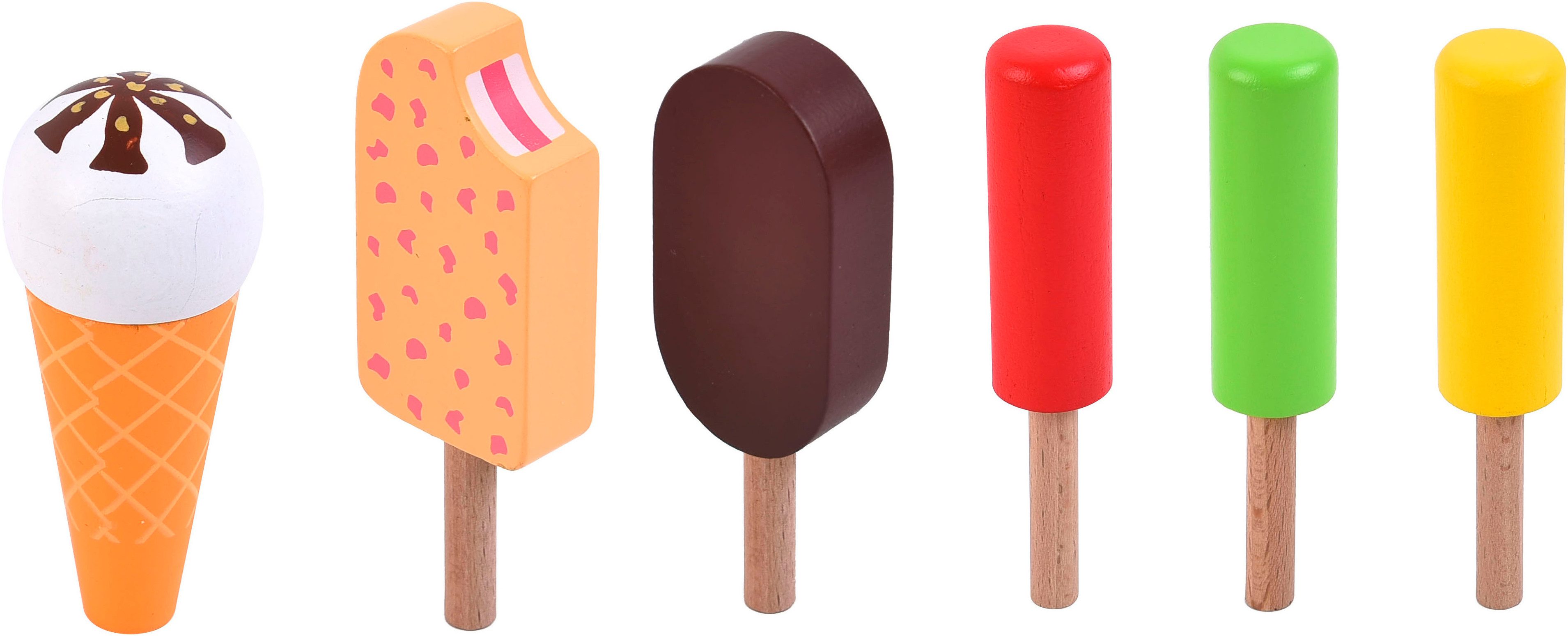 Tanner Kaufladensortiment Eistruhe aus Holz mit vielen Eissorten, FSC® - sc günstig online kaufen