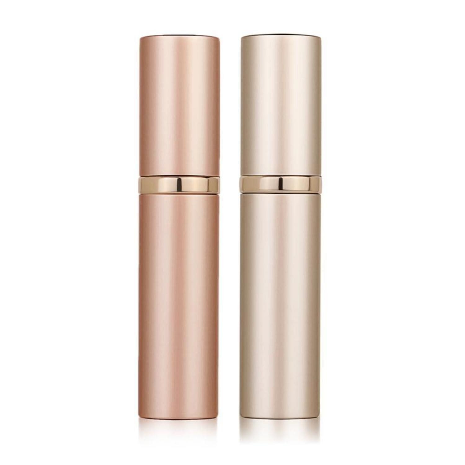 LuxusKollektion Parfümzerstäuber Parfümzerstäuber Reise 5ml Gold Rotgold (2 St)