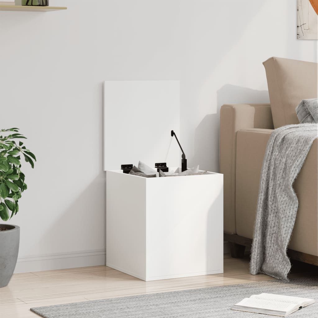 vidaXL Aufbewahrungsbox Truhe Weiß 40x42x46 cm günstig online kaufen