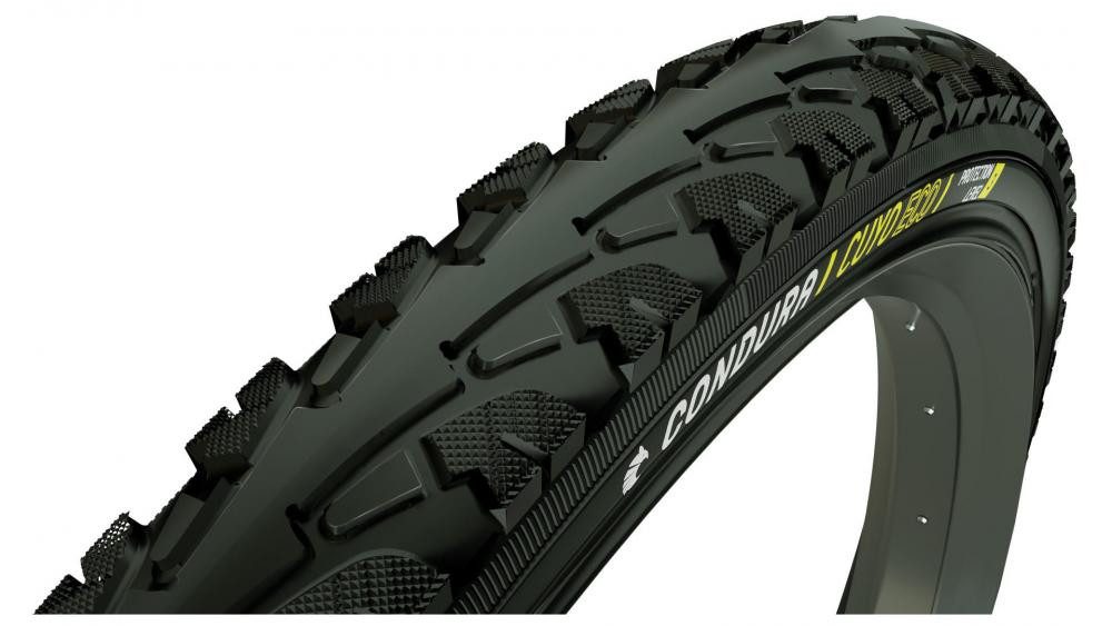 Condura Fahrradreifen Condura Reifen Cuyo Eco 26x1.75" 47-559 schwarz Reflex E-25 Draht