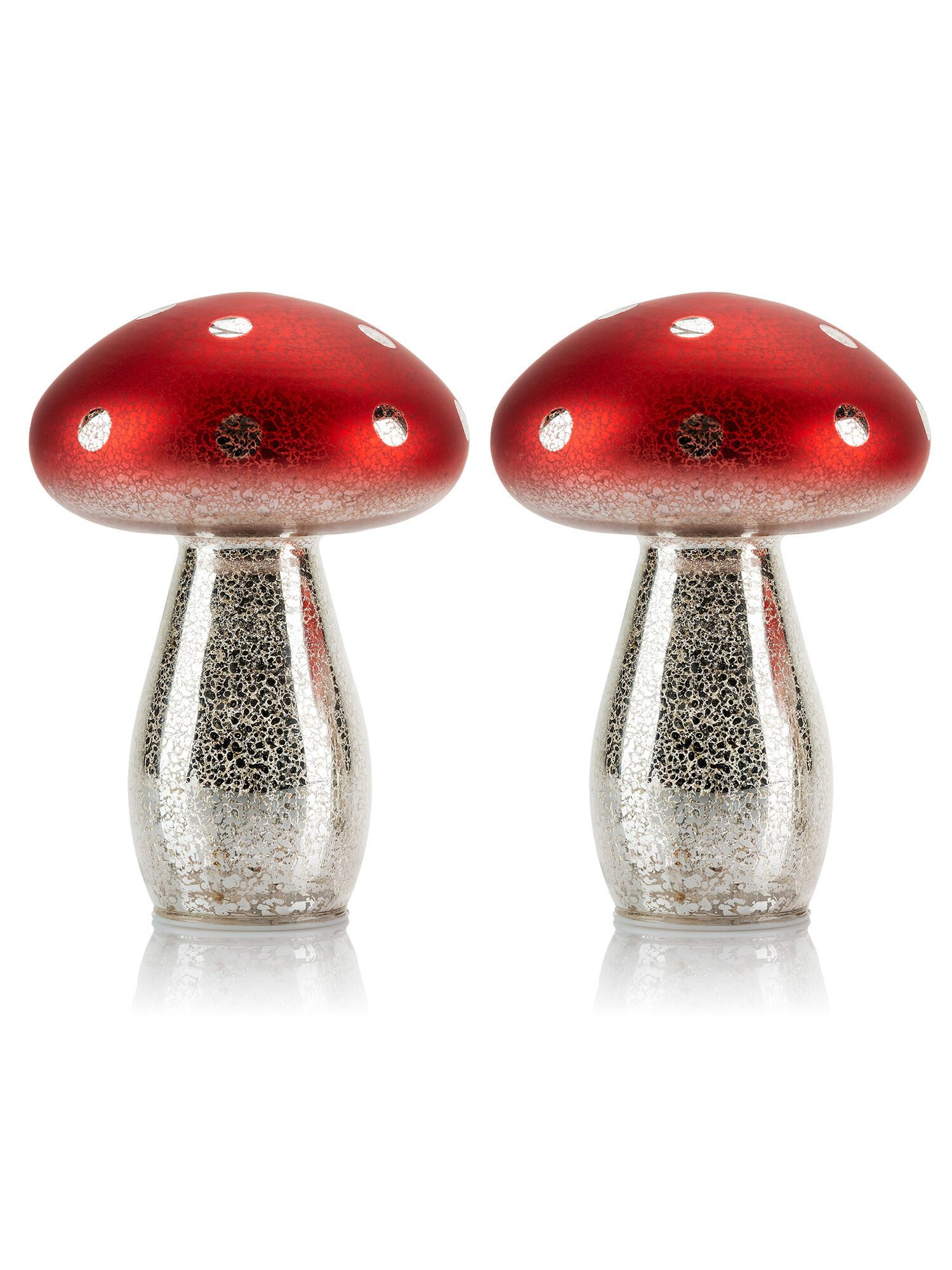 Dekorieren macht glücklich Dekoobjekt Dekoobjekt (2 St., 2er-Set), mit Timerfunktion, warmweißes Licht, stimmungsvolle Innenbeleuchtung