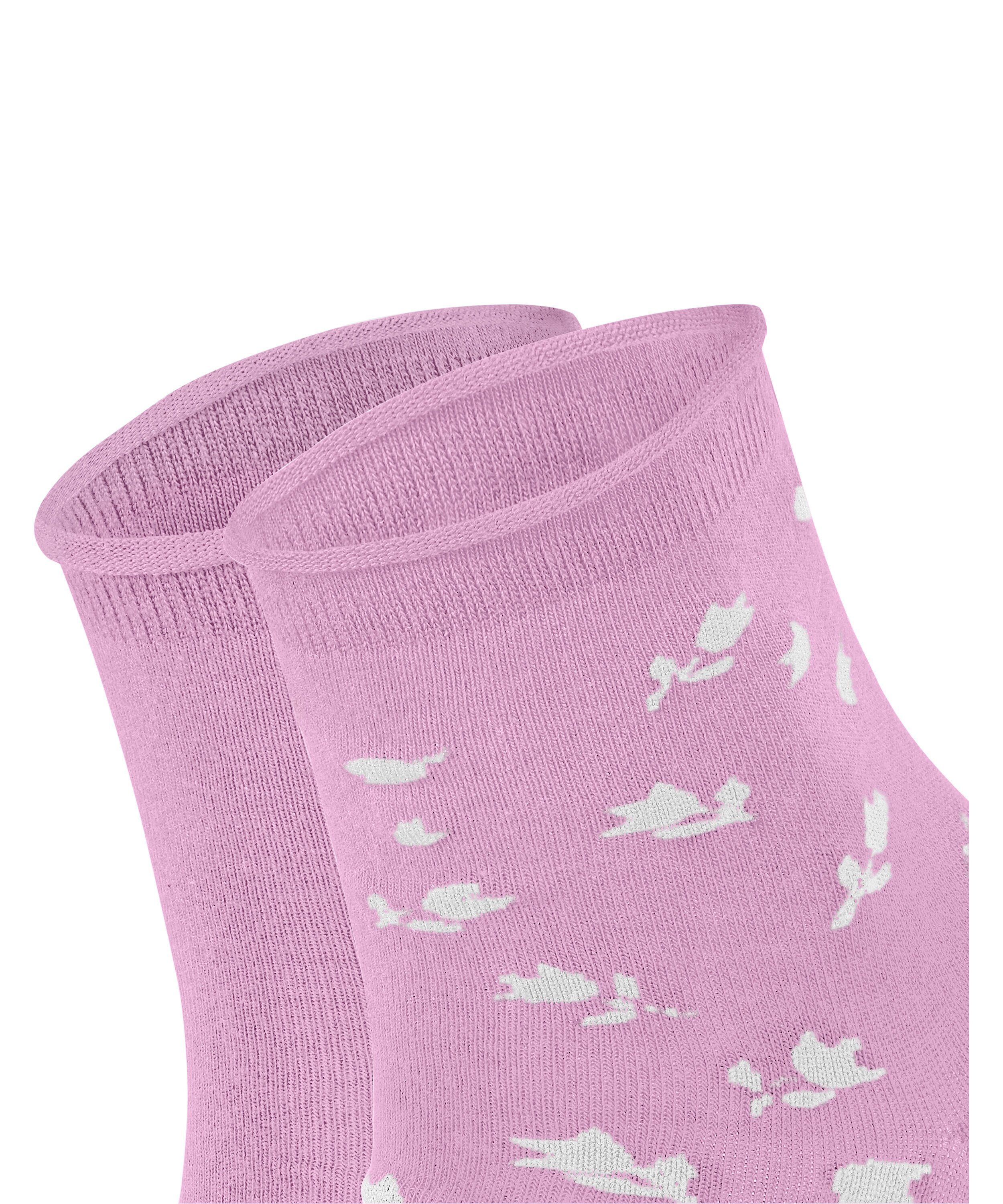 Esprit Kurzsocken Mini Flower 2-Pack Kurzsocken aus Biobaumwolle (2-Paar) aus Biobaumwolle