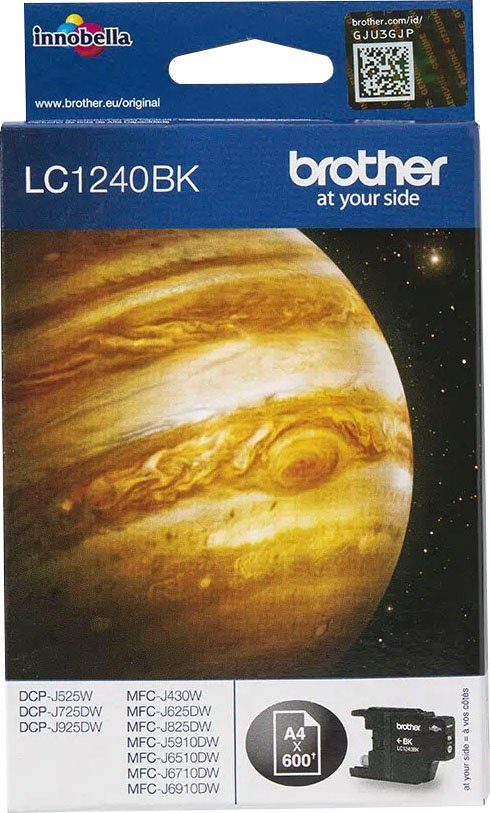 Brother LC-1240BK Tintenpatrone (1-tlg)