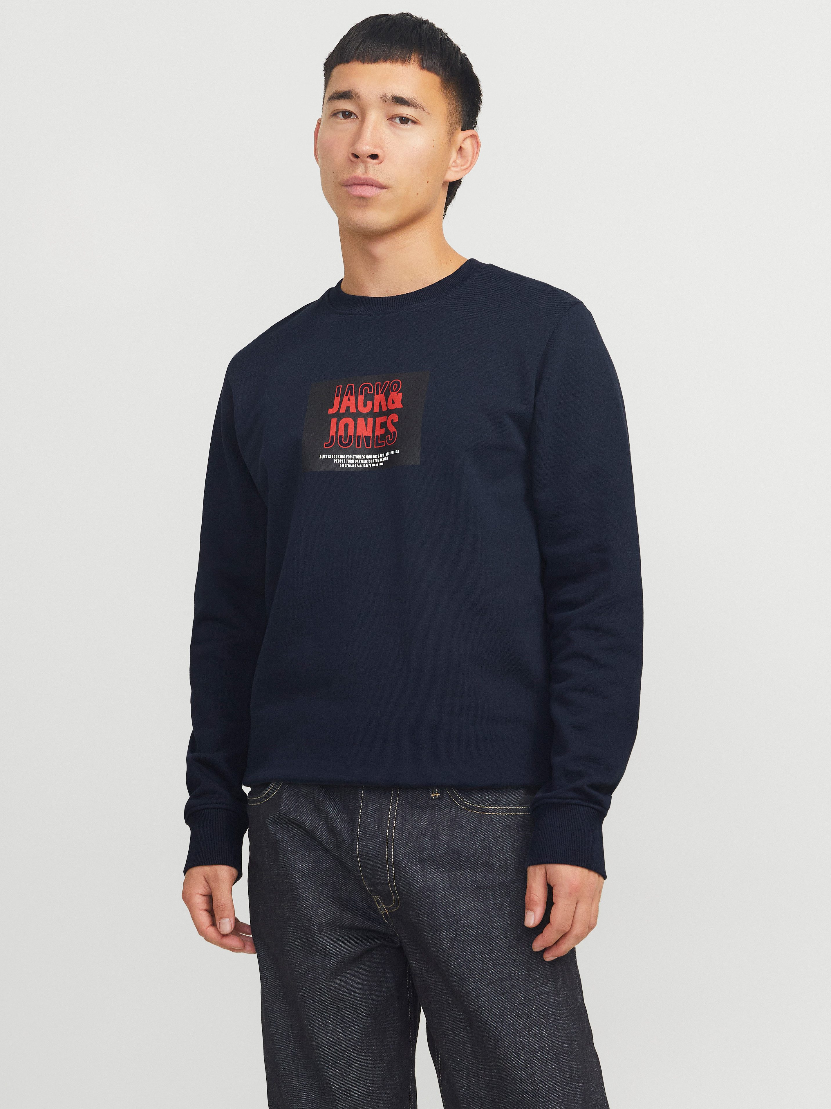 Jack & Jones Sweatshirt JJHUDSON SWEAT günstig online kaufen