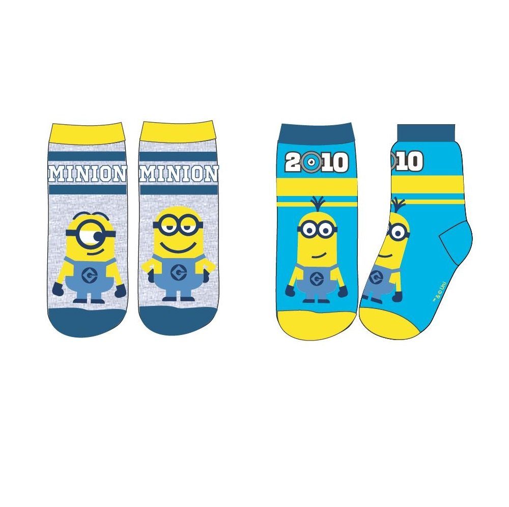 Babybogi Feinsocken »Kleinkind Feinsocken Minions Sneaker Socken für Jungen  Blau-Gelb Gr.:23-34« online kaufen | OTTO