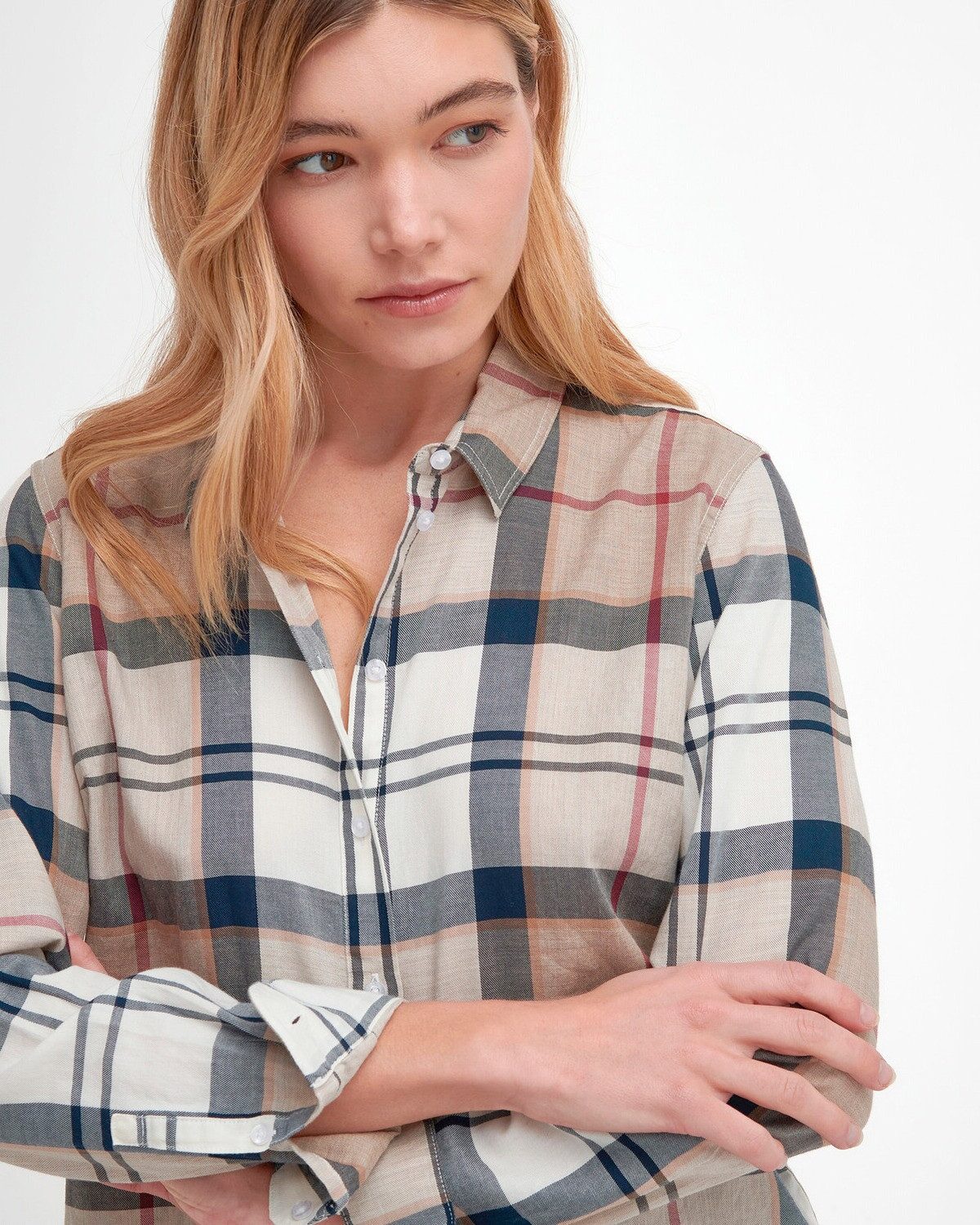 Barbour Hemdbluse Karobluse Bredon