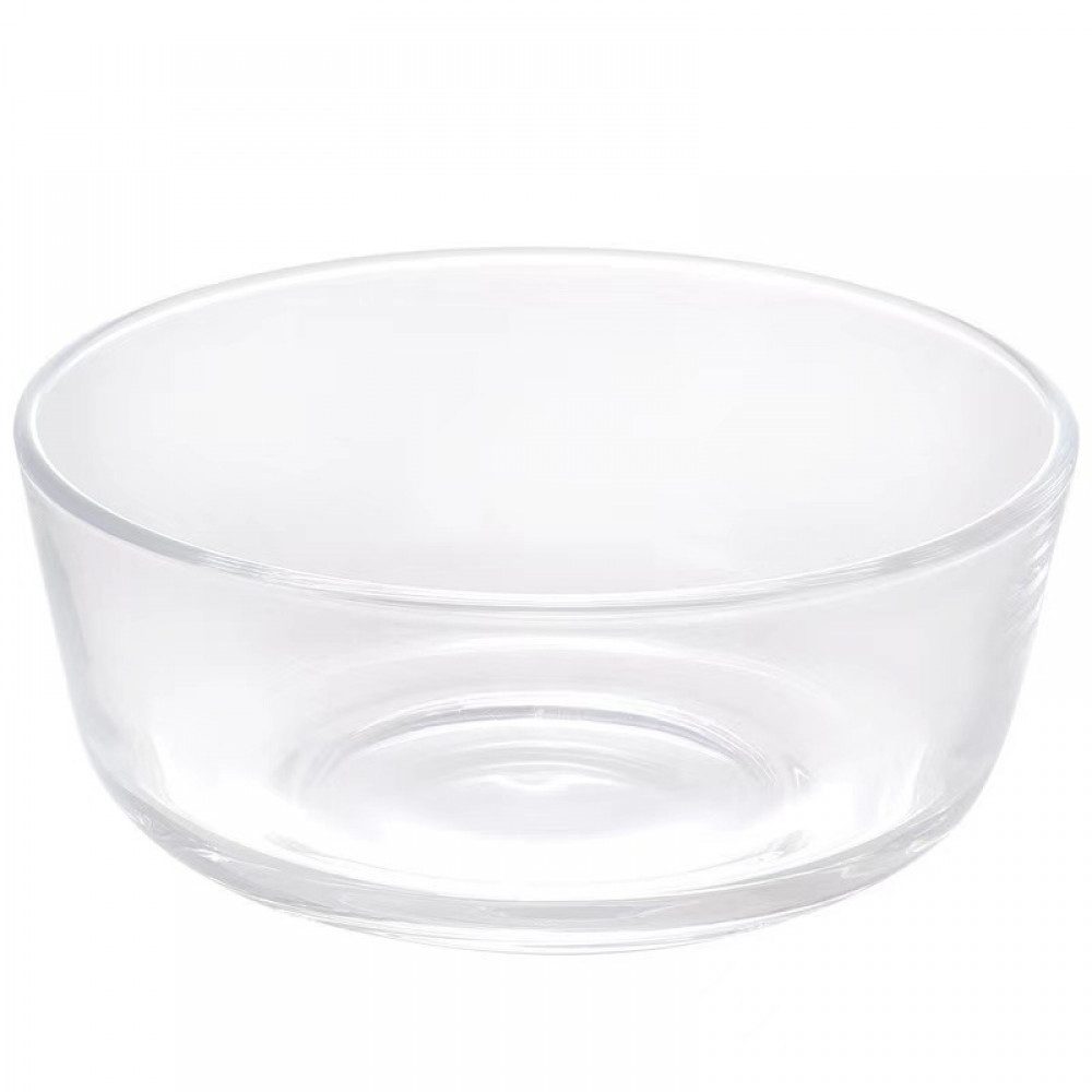 FELIXLEO Gläser-Set Glas Rührschüssel mit Deckel 1er-Set Rund Salatschüsseln für die Küche