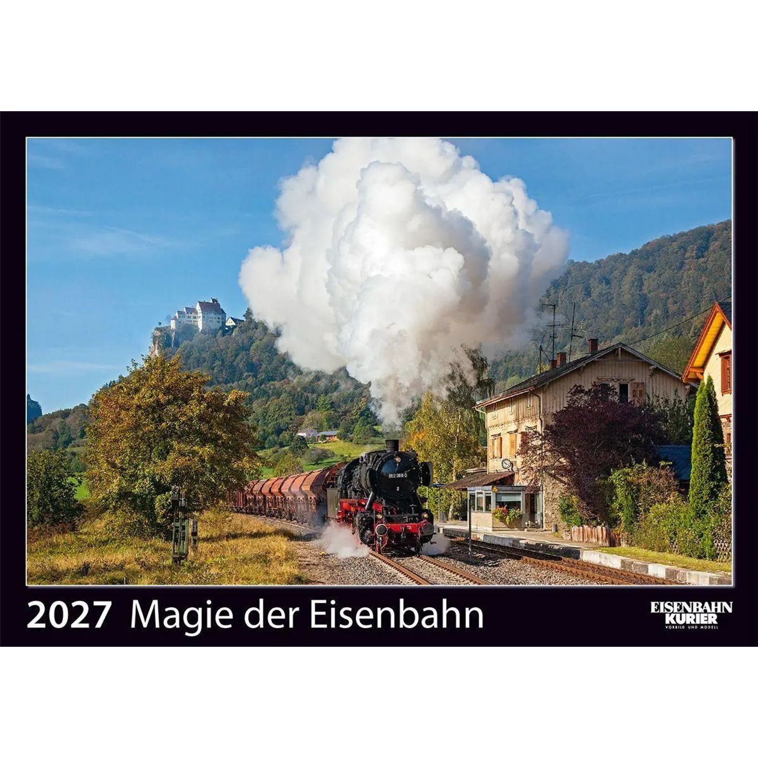 Wandkalender Magie der Eisenbahn 2027