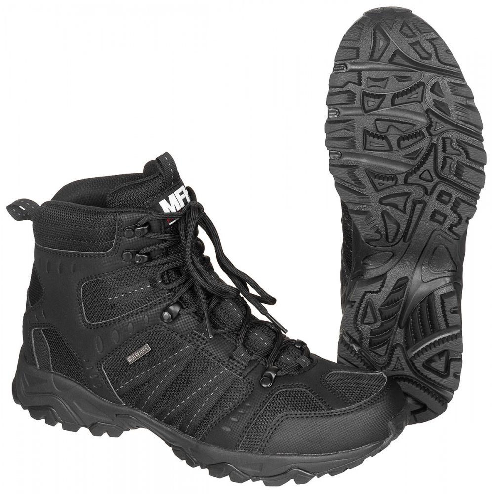 MFH Einsatzstiefel, Tactical, schwarz - 40 Wanderstiefel wasserdicht