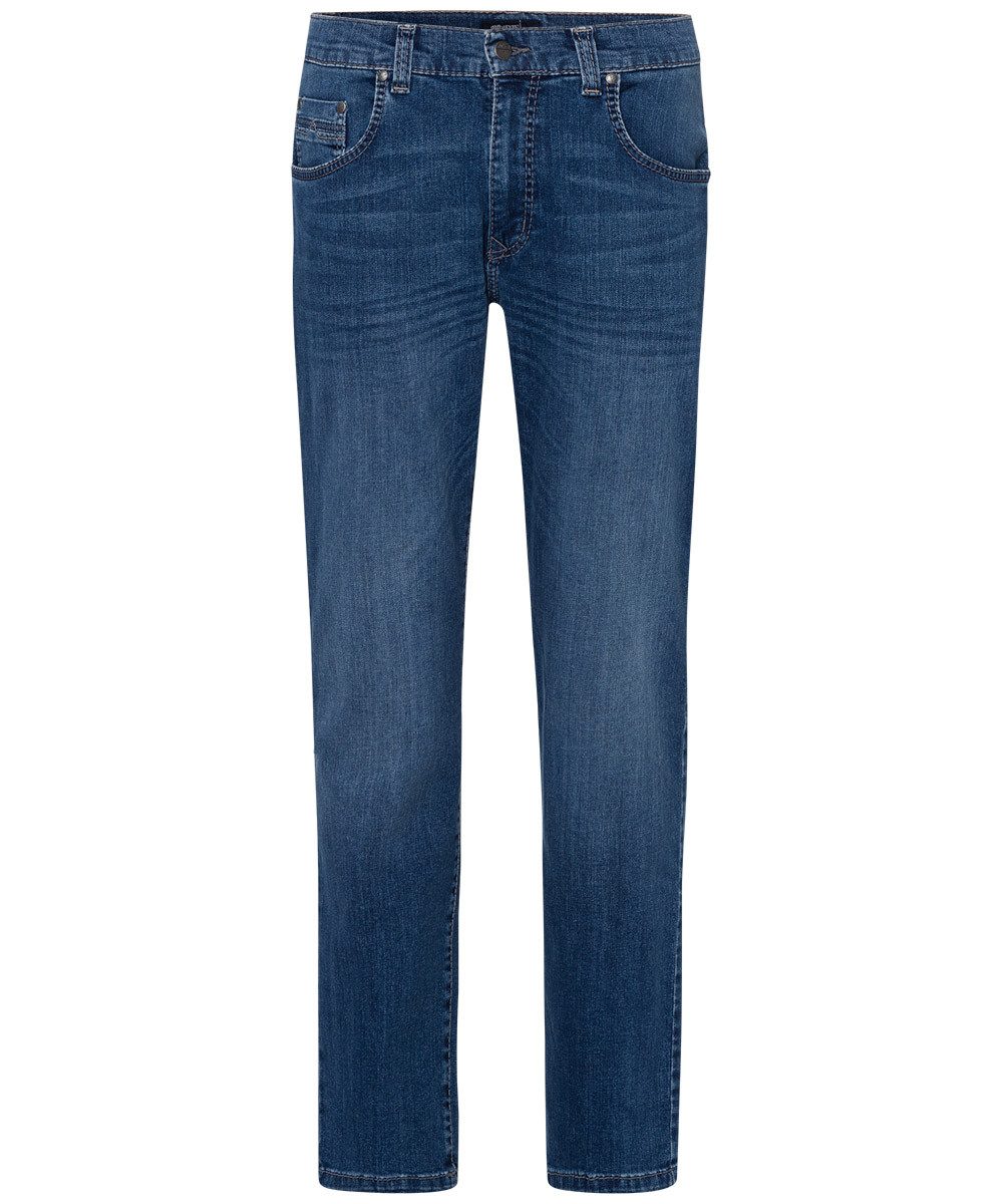 5-Pocket-Jeans PIONEER RANDO dark blue used buffies 16741 6710.6816 - MEGAFLEX