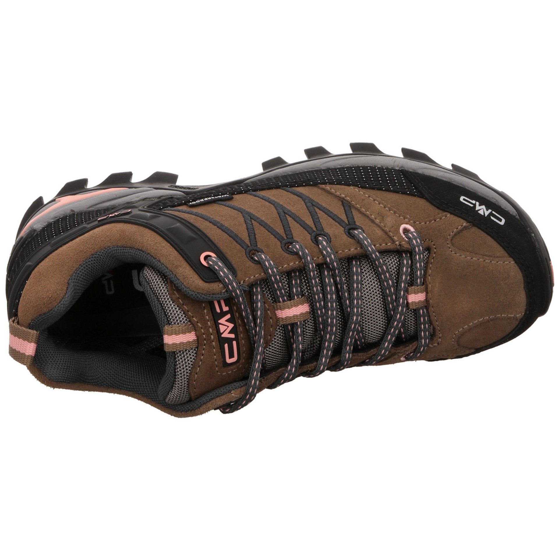 CMP Damen Schuhe Outdoor Rigel Low Outdoorschuh Leder-/Textilkombination CENERE Outdoorschuh