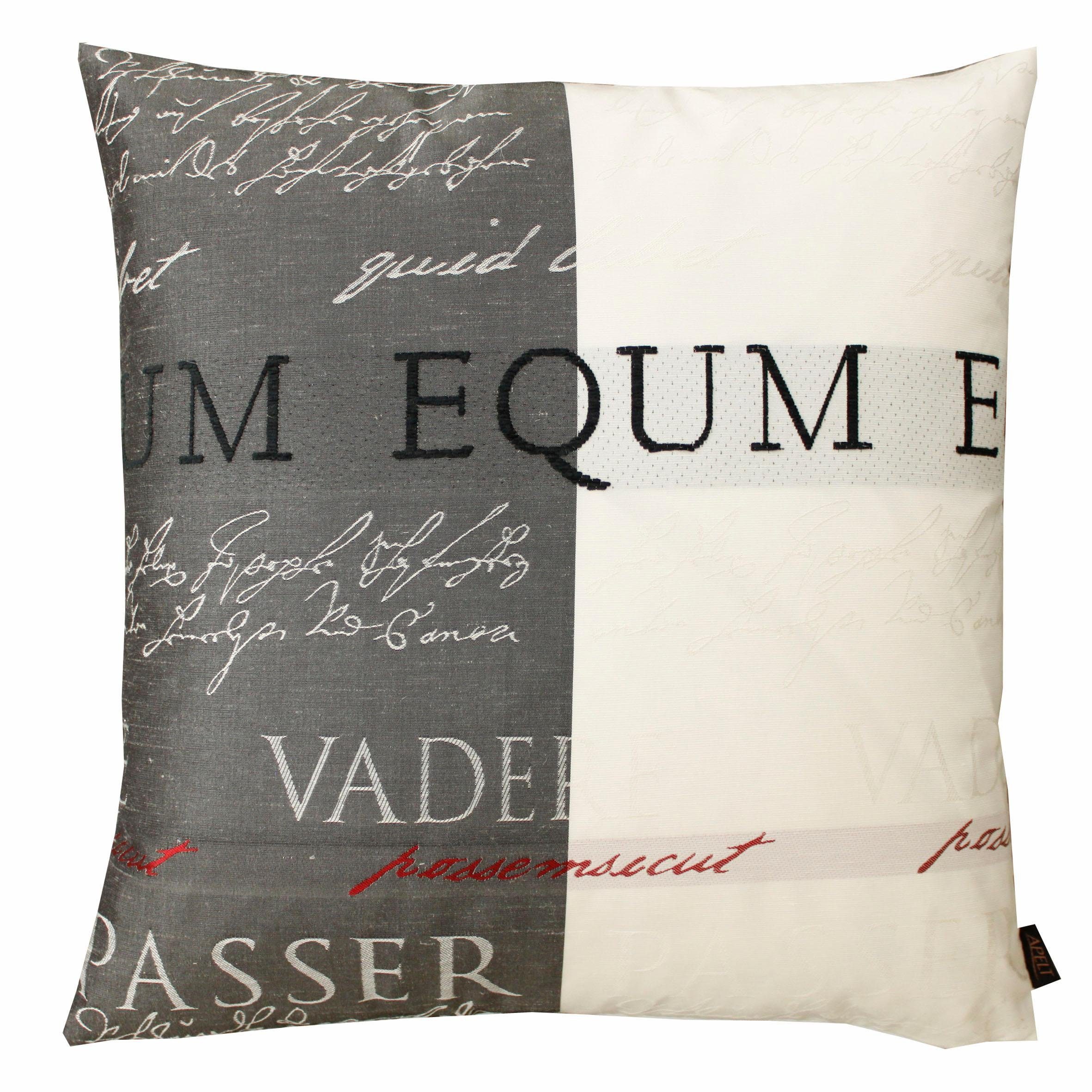 APELT Dekokissen Signum, Kissenhülle mit Füllung, 1 Stück