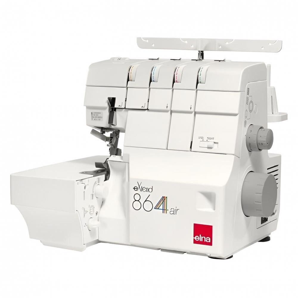 Elna Overlock-Nähmaschine - eXtend 864 Air mit Lufteinfädelung