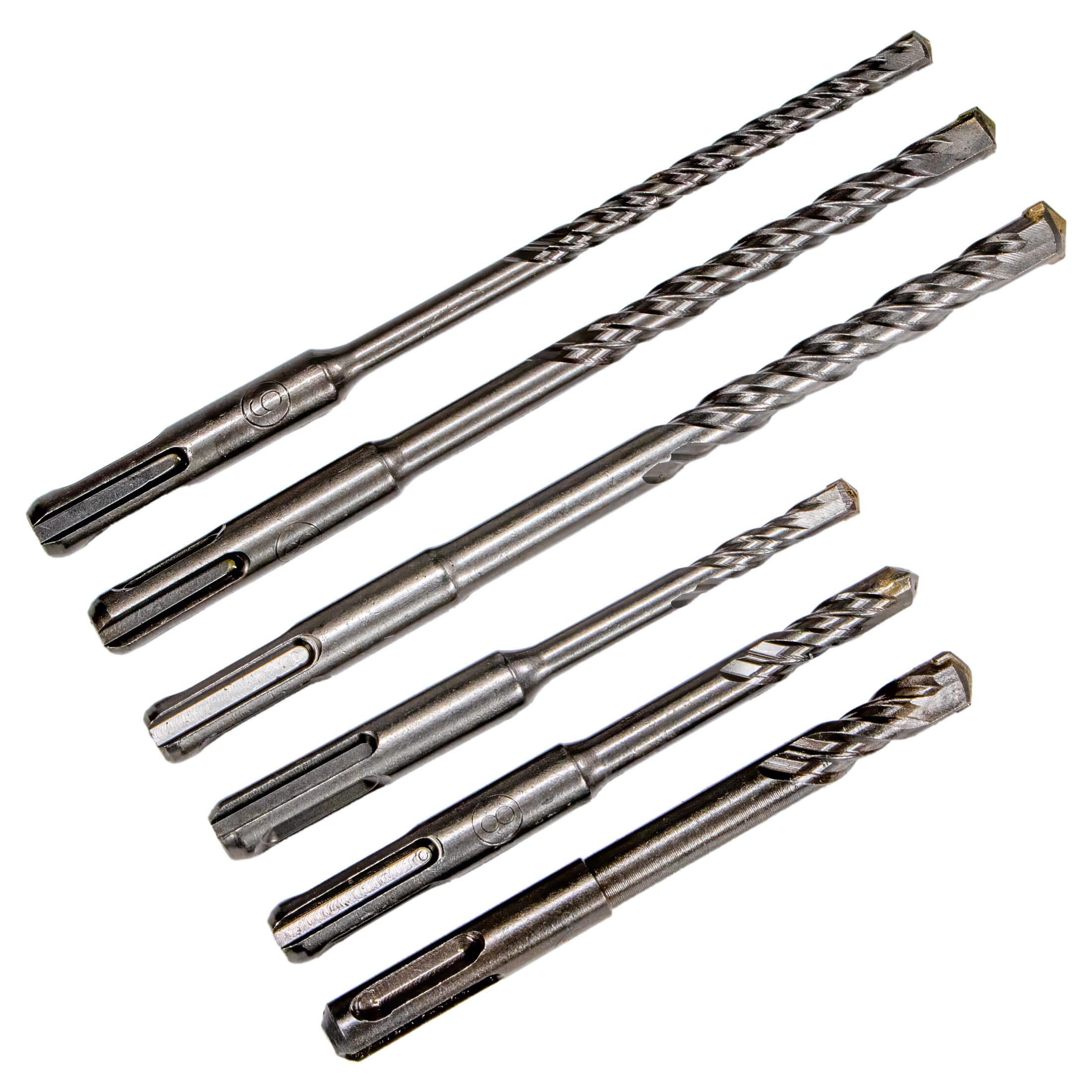 Work plus Steinbohrer SDS Bohrersatz 110/160mm Steinbohrer 6mm 8mm 10mm Ste günstig online kaufen