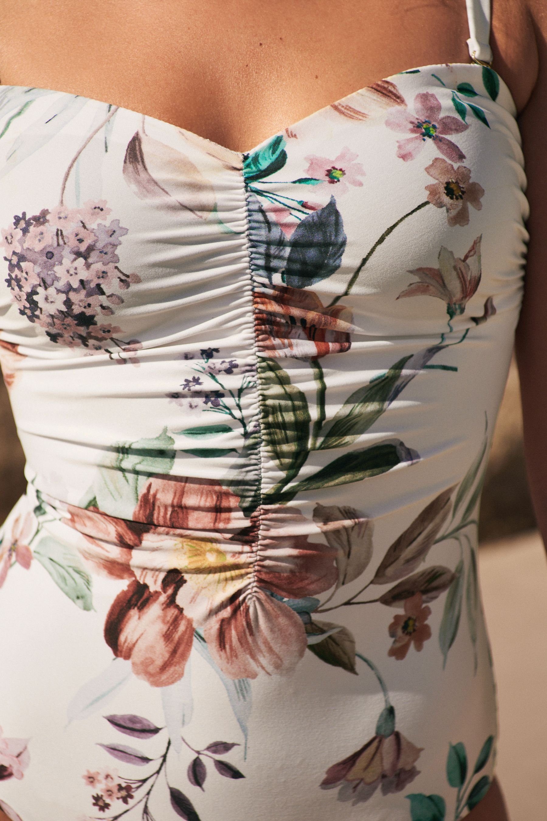 Next Badeanzug Bauchweg-Badeanzug ohne Träger (1-St)