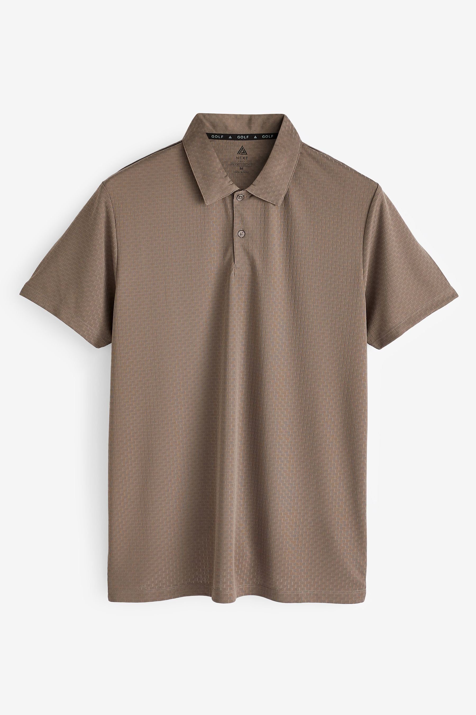 Polohemd Stone Next Strukturiertes Active Poloshirt (1-tlg) Golf &