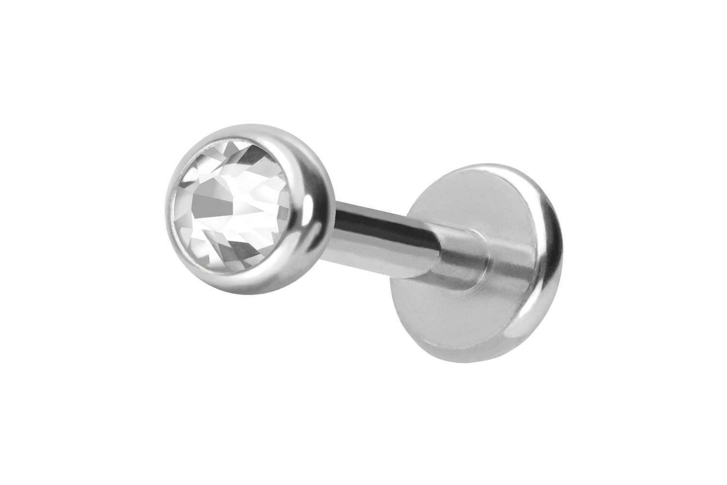 PIERCINGLINE Piercing-Set Chirurgenstahl Labret KRISTALL (Labrets, 1-tlg) günstig online kaufen