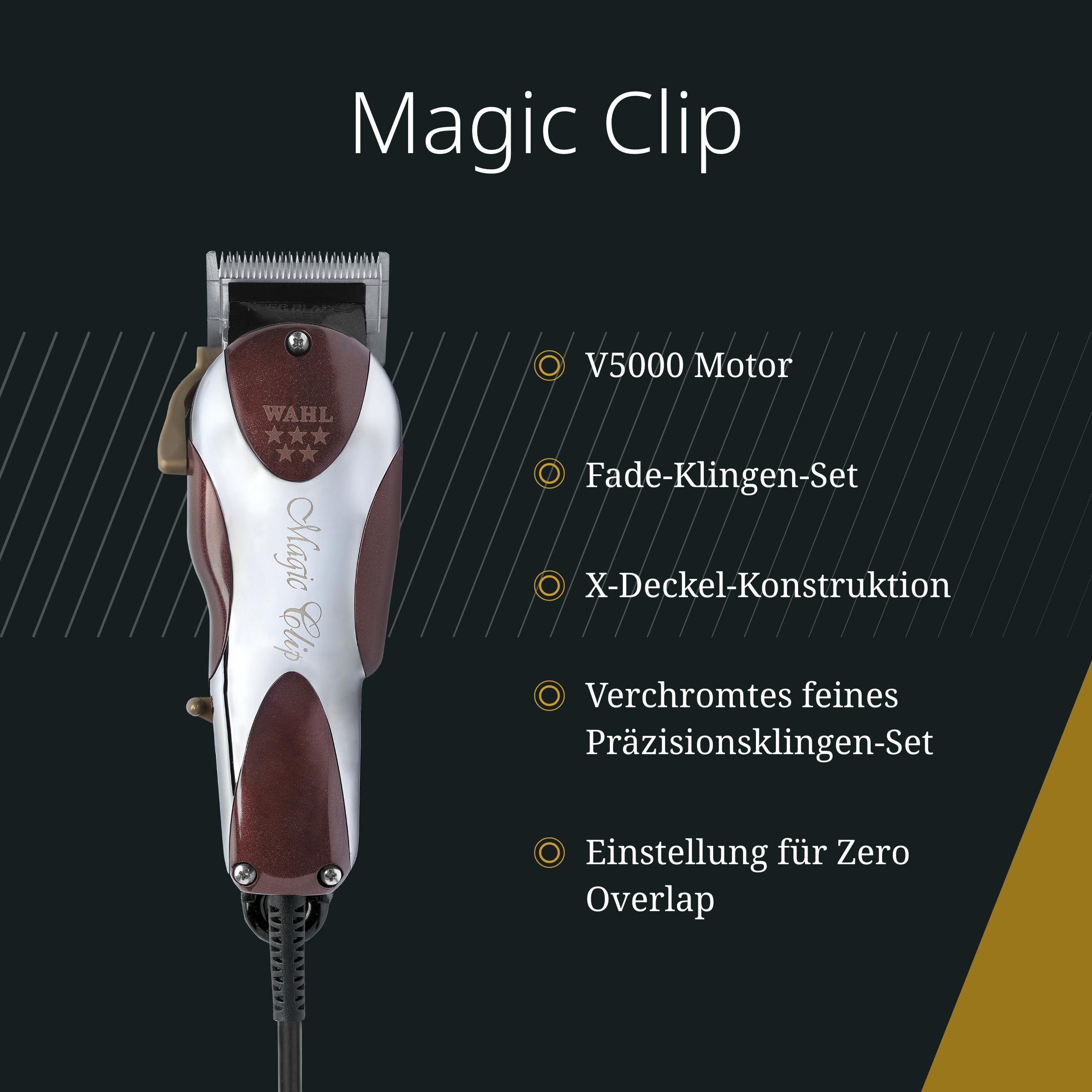 WAHL GmbH Haarschneider Wahl Magic Clip - Fading Haarschneidemaschine – Bild 2 von 5