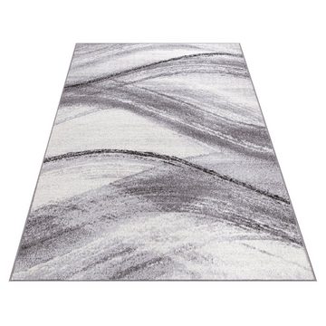 Teppich Teppich Esszimmer Kurzflor Geometrisch Modern, Paco Home, Läufer, Höhe: 12 mm