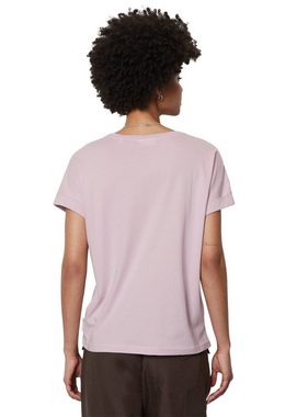 Marc O'Polo DENIM T-Shirt mit umgeschlagenen Ärmelsaum, Sommerlich leicht und ultra bequem