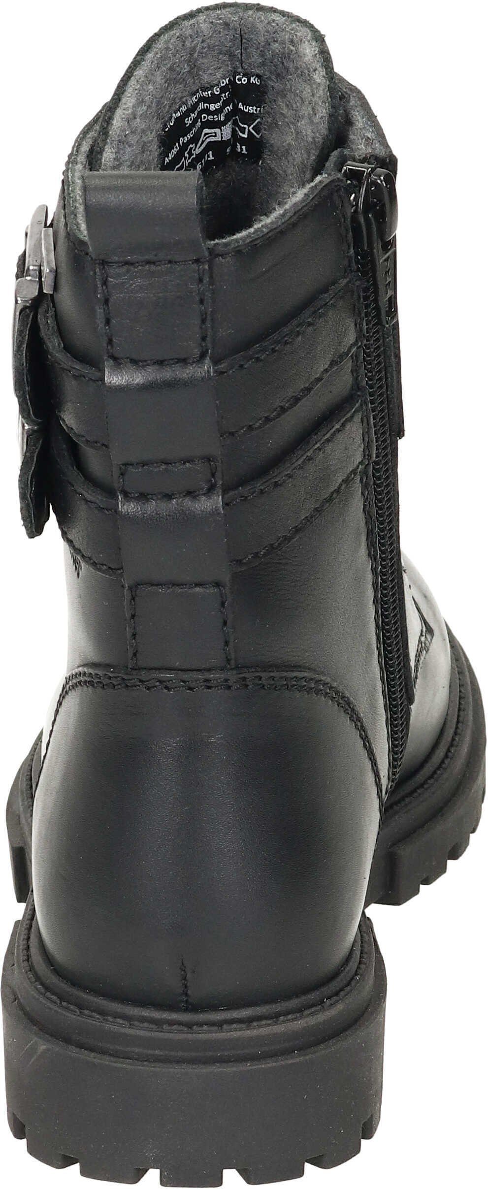 Richter Stiefel Schnürstiefelette aus echtem Leder