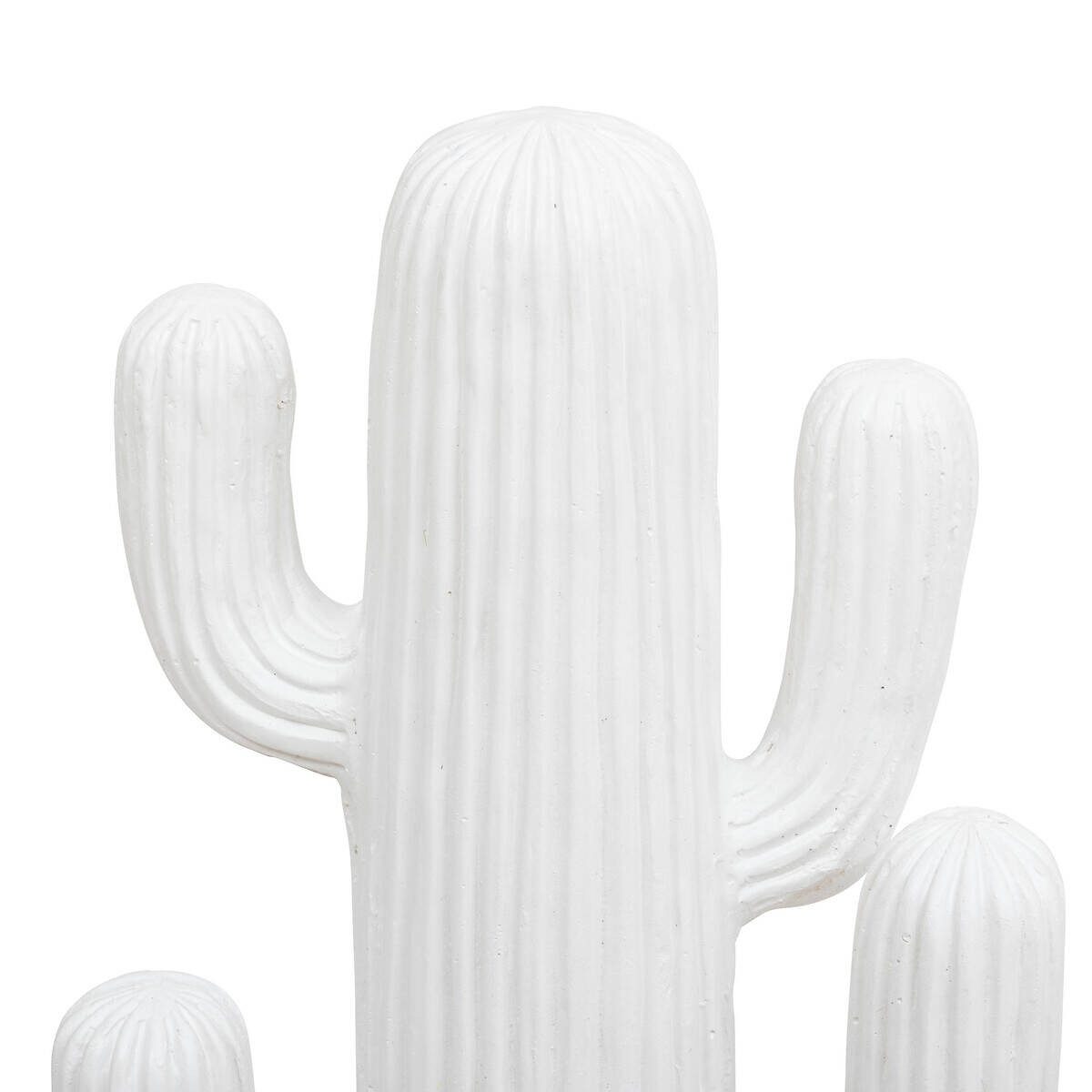 Atmosphera Créateur d'intérieur Dekofigur Dekorative Figur Kaktus weiß RODRIGO, 58 cm (Deko-Objekt, Deko-Objekt) – Bild 2 von 2