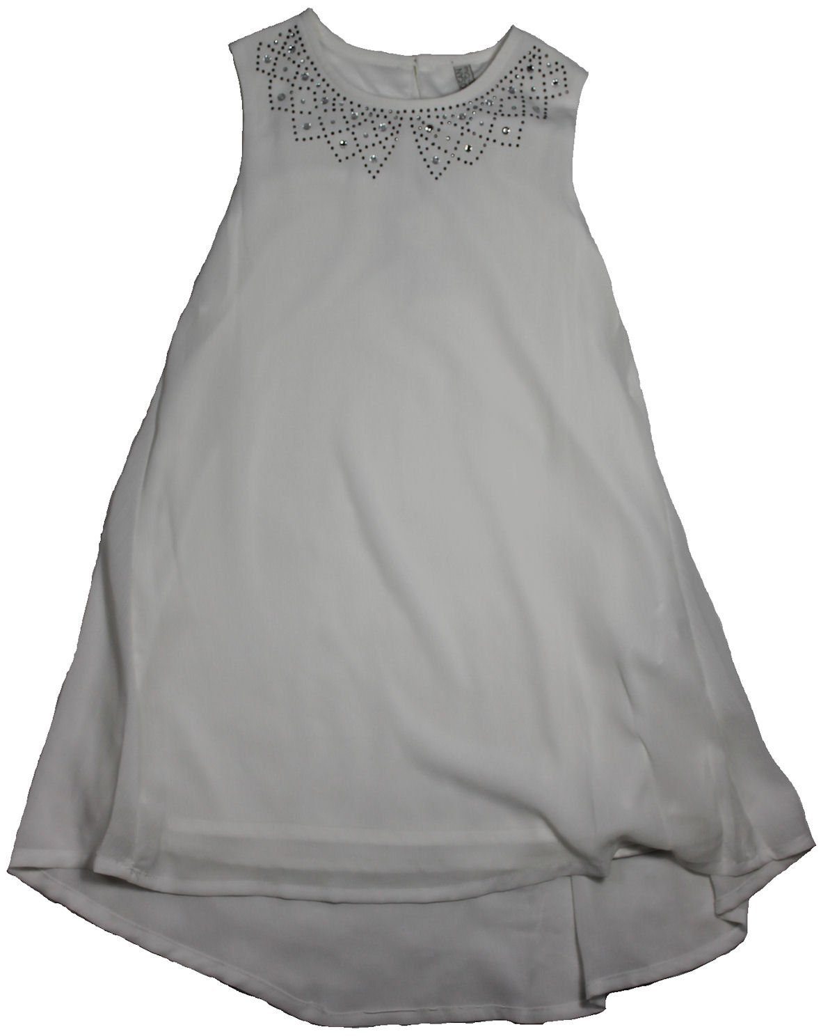 LOSAN A-Linien-Kleid Losan Sommerkleid Kleid Trägerkleid crudo creme (1-tlg)
