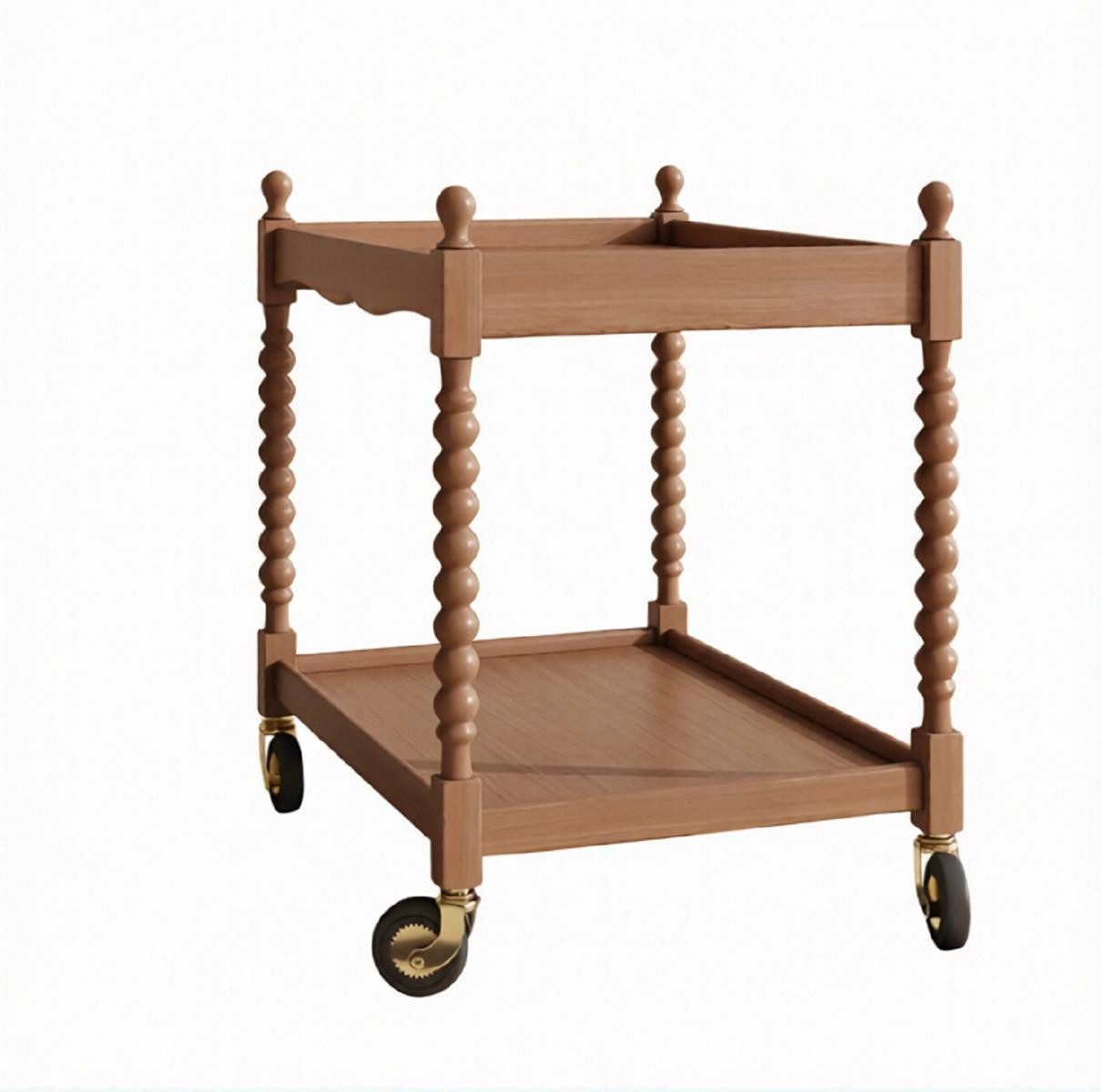 Servierwagen Moderner Teewagen Holz Stilvoller Servierwagen Küche & Wohnzimmer