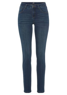 Arizona Skinny-fit-Jeans Ultra-Stretch, sehr bequem, gut zu kombinieren Mid Waist high performance stretch Denim normale Leibhöhe figurbetont