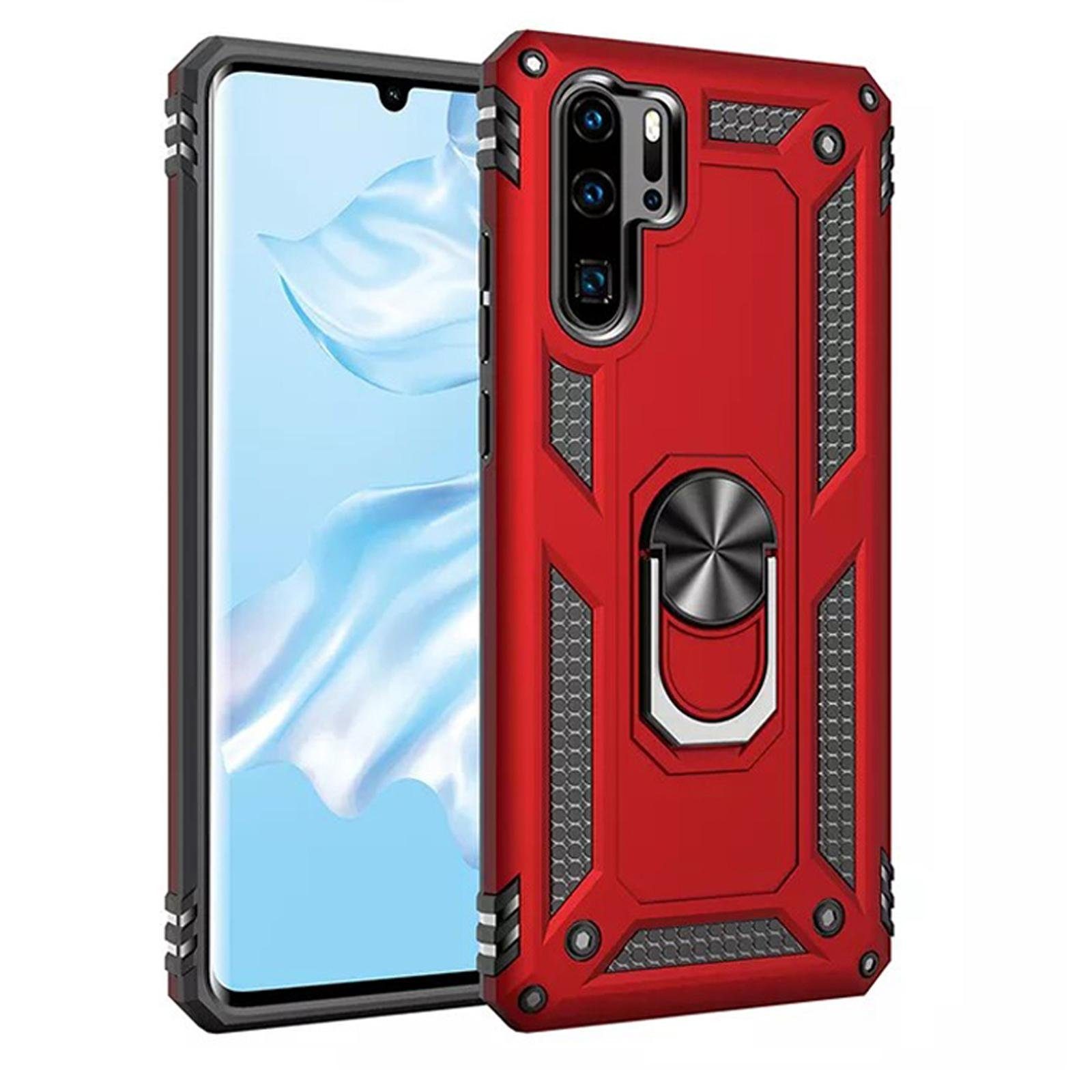 Numerva Handyhülle Schutz Hülle Outdoor Case für Huawei P30 Lite, Panzer Hülle Bumper Case Cover