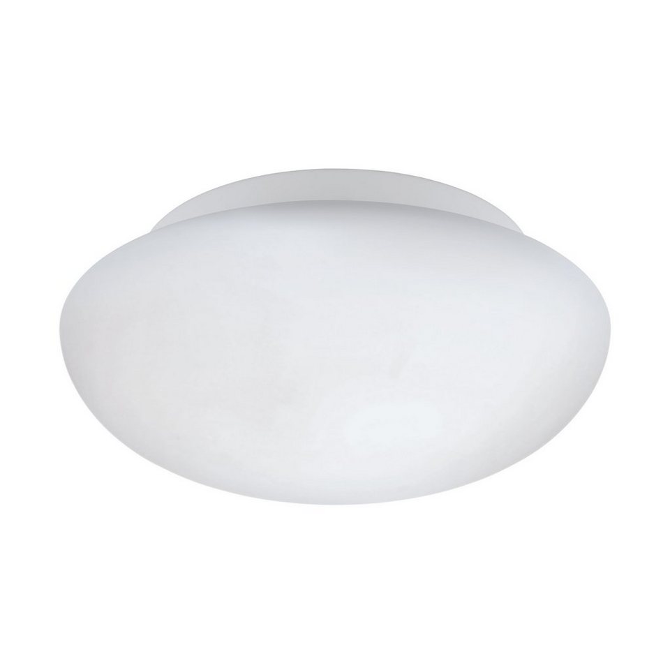 EGLO LED Deckenleuchte Ella, Leuchtmittel exklusive, Ø 28 cm, Wandlampe,  Deckenleuchte, Weiß, Wohnzimmerlampe, E27 Fassung