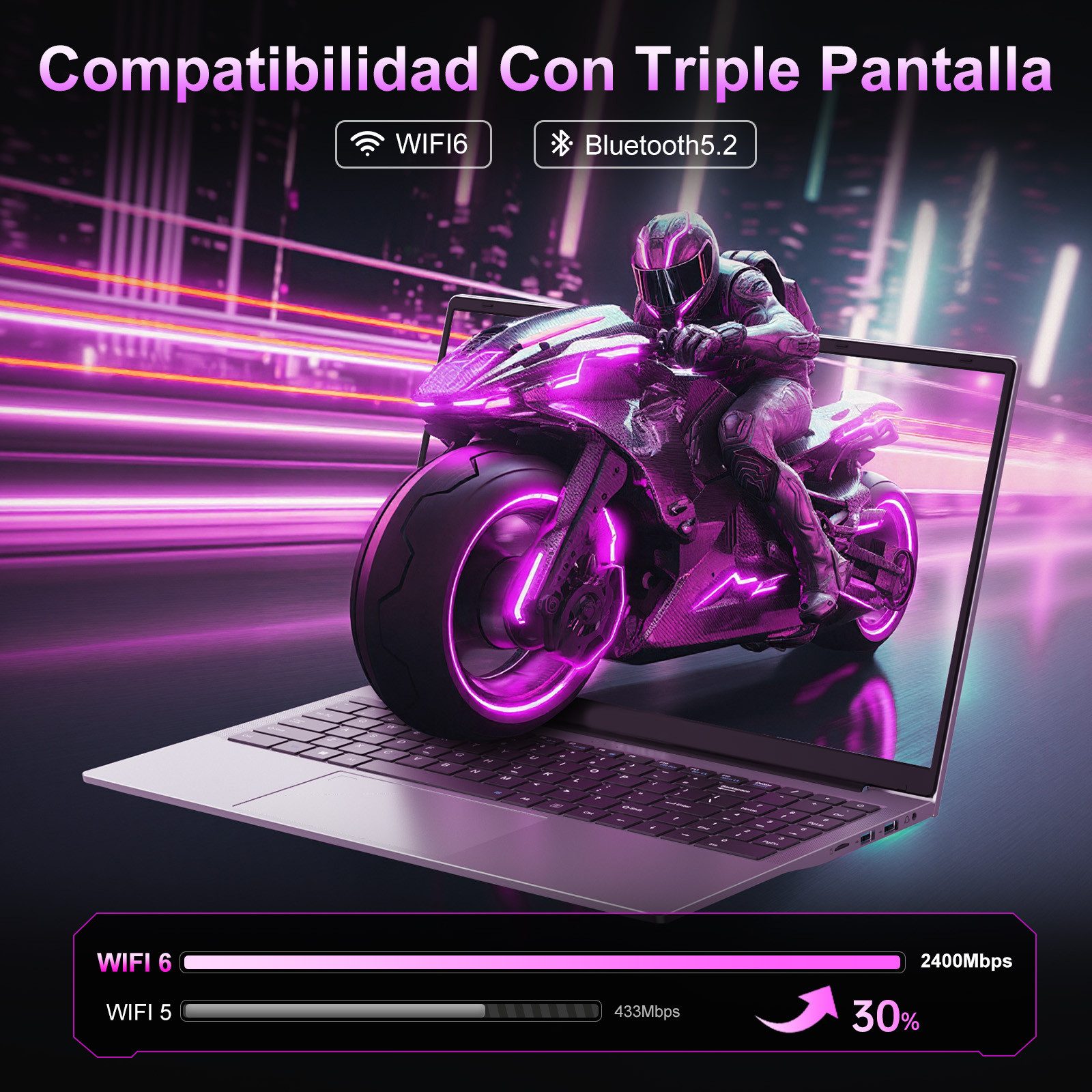 ACEMAGIC 15,6 Zoll Laptop AMD Ryzen 7, 16GB LPDDR4, 512GB SSD, Windows 11 Pro Notebook (39,6 cm/15.6 Zoll, AMD AMD Ryzen™ 7 7730U AMD Ryzen 7 7730U, AMD Radeon Graphics, 16 GB, 512 GB SSD, 8C / 16T, WiFi 6, RJ45, HDMI, 180° Drehung / Deutscher Tastaturfol