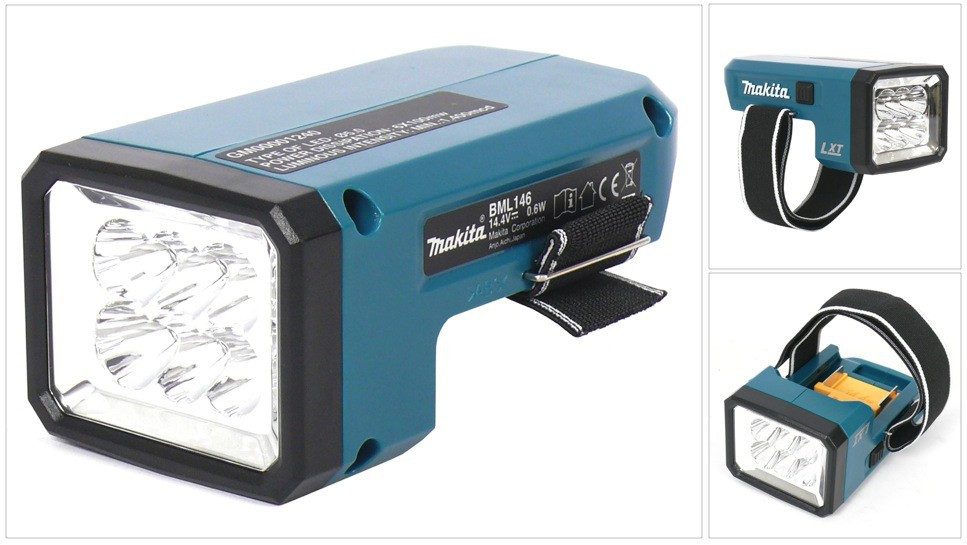 Makita Arbeitsleuchte BML 146 14,4 V Li-ion Akku Lampe Solo