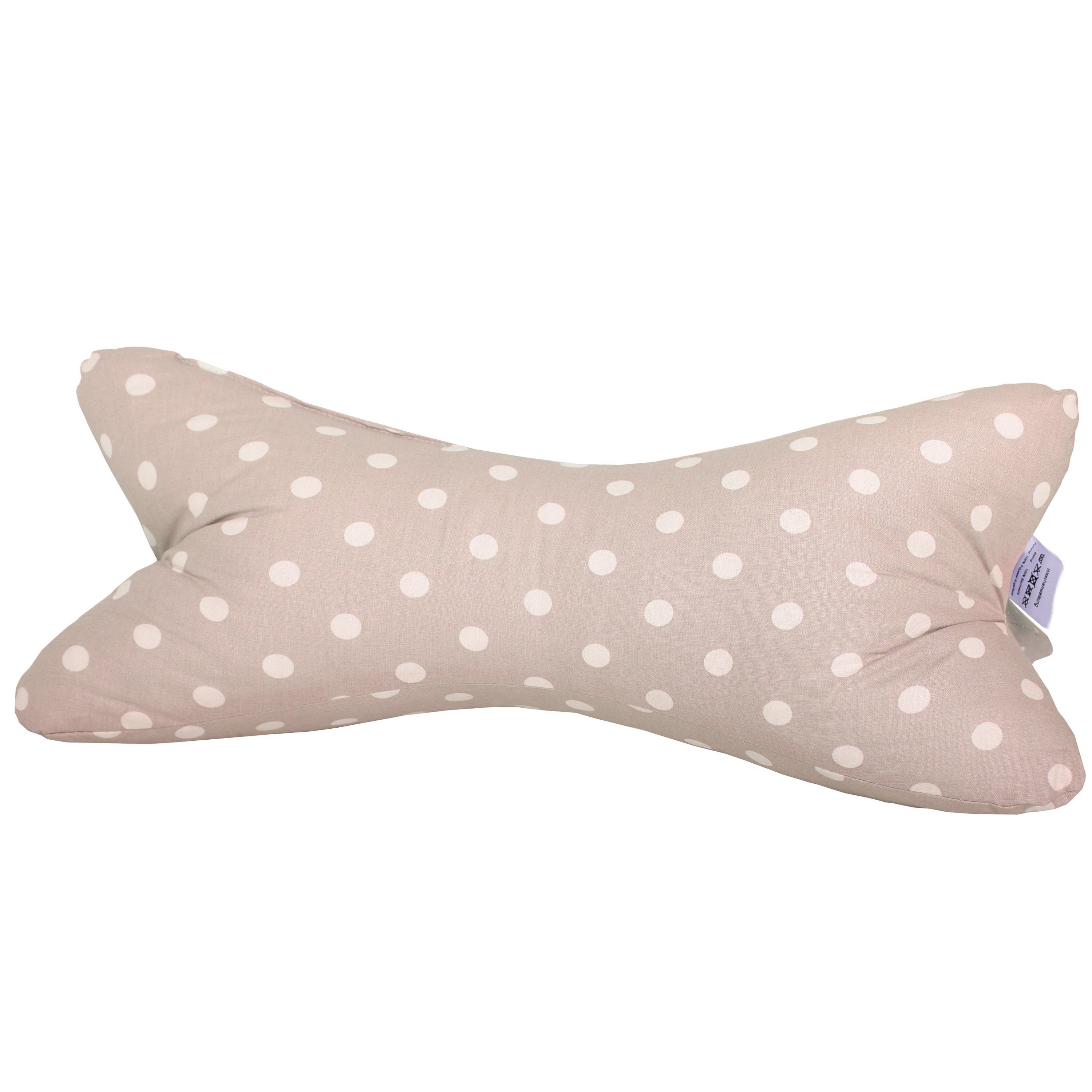 Nackenkissen Original Dr. Berger Leseknochen XXL 60 x 22 cm Beige