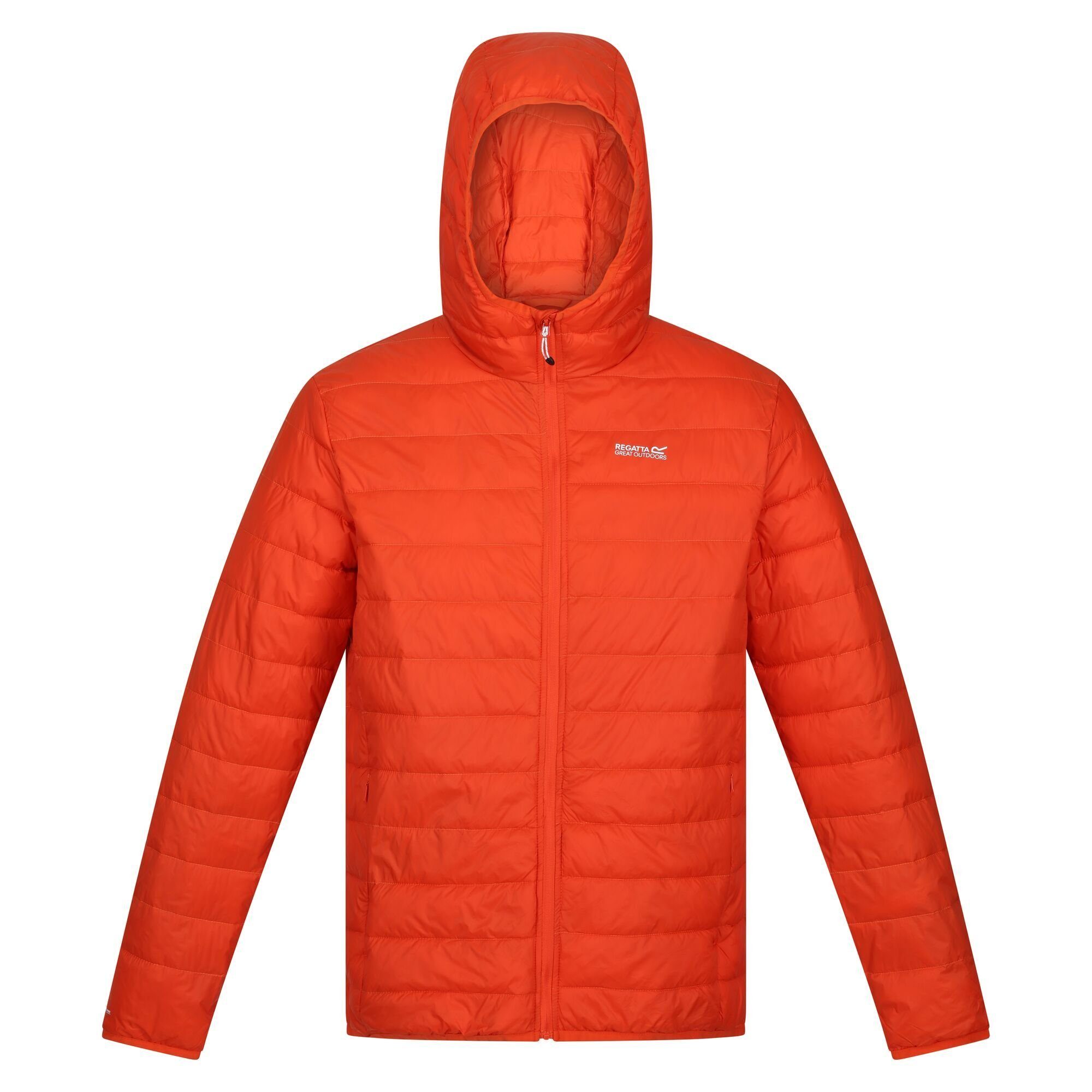 Regatta Funktionsjacke Hooded Hillpack für Herren, atmungsaktiv und schnelltrocknend Rusty Orange