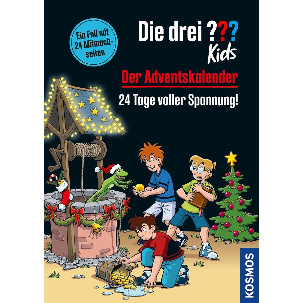 KOSMOS Verlag Adventskalender Der Adventskalender Die drei??? Kids 24 Tage voller Spannung! 2025