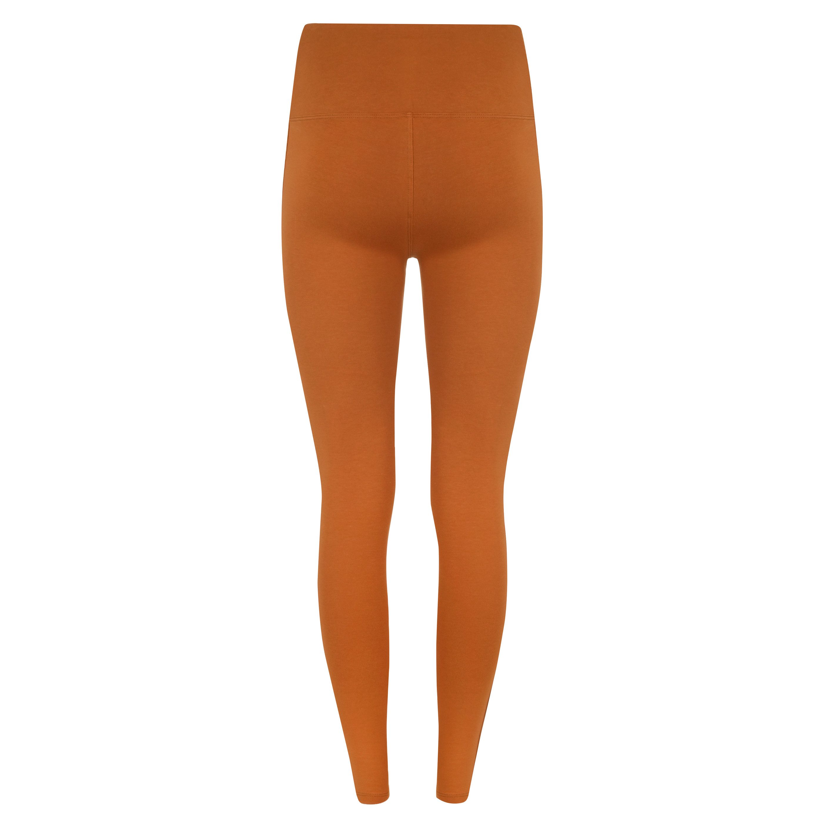 Evoni Leggings für Damen aus Baumwolle und Elasthan mit hohem Bund