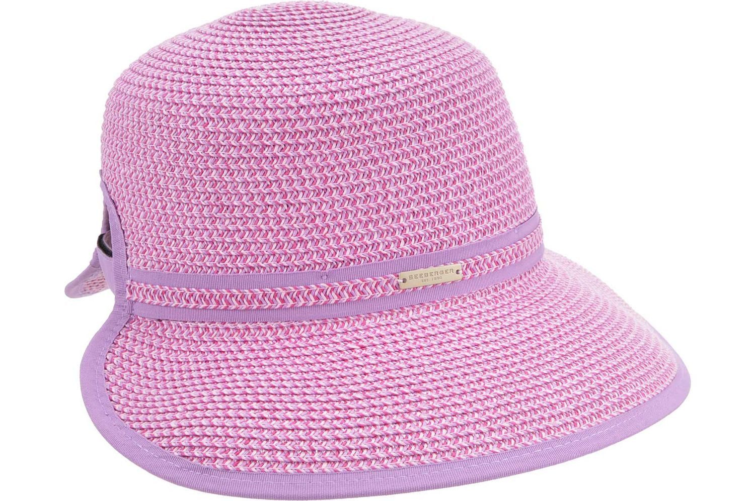 Seeberger Strohhut Schute mit Klettverschluss hinten günstig online kaufen