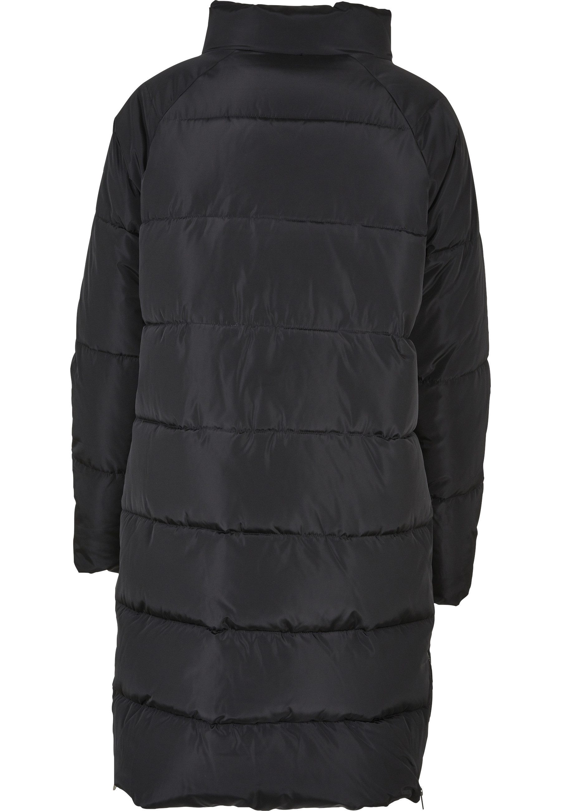 URBAN CLASSICS Winterjacke Urban Classics Damen Ladies High Neck Puffer Coat (1-St)