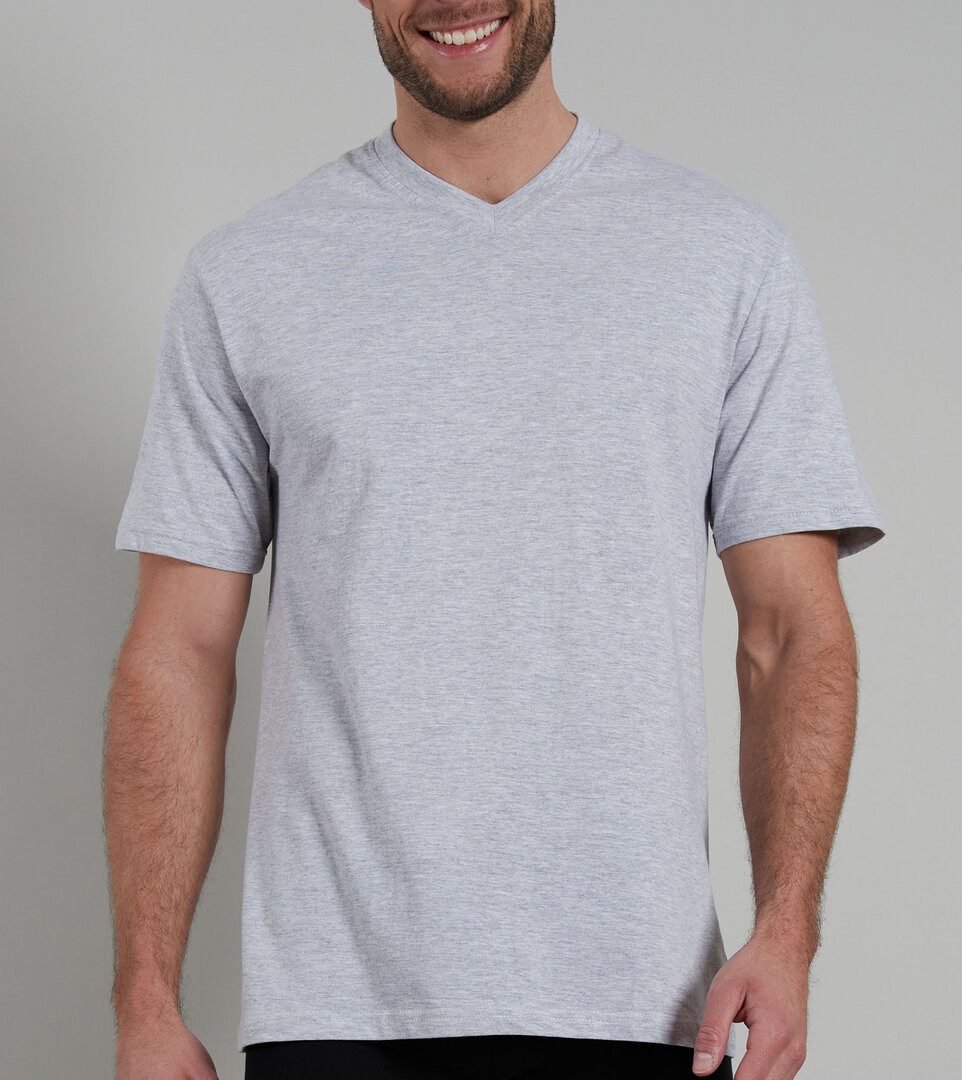 GÖTZBURG V-Shirt California (4er Vorteilspack) natürliche Baumwoll-Qualität