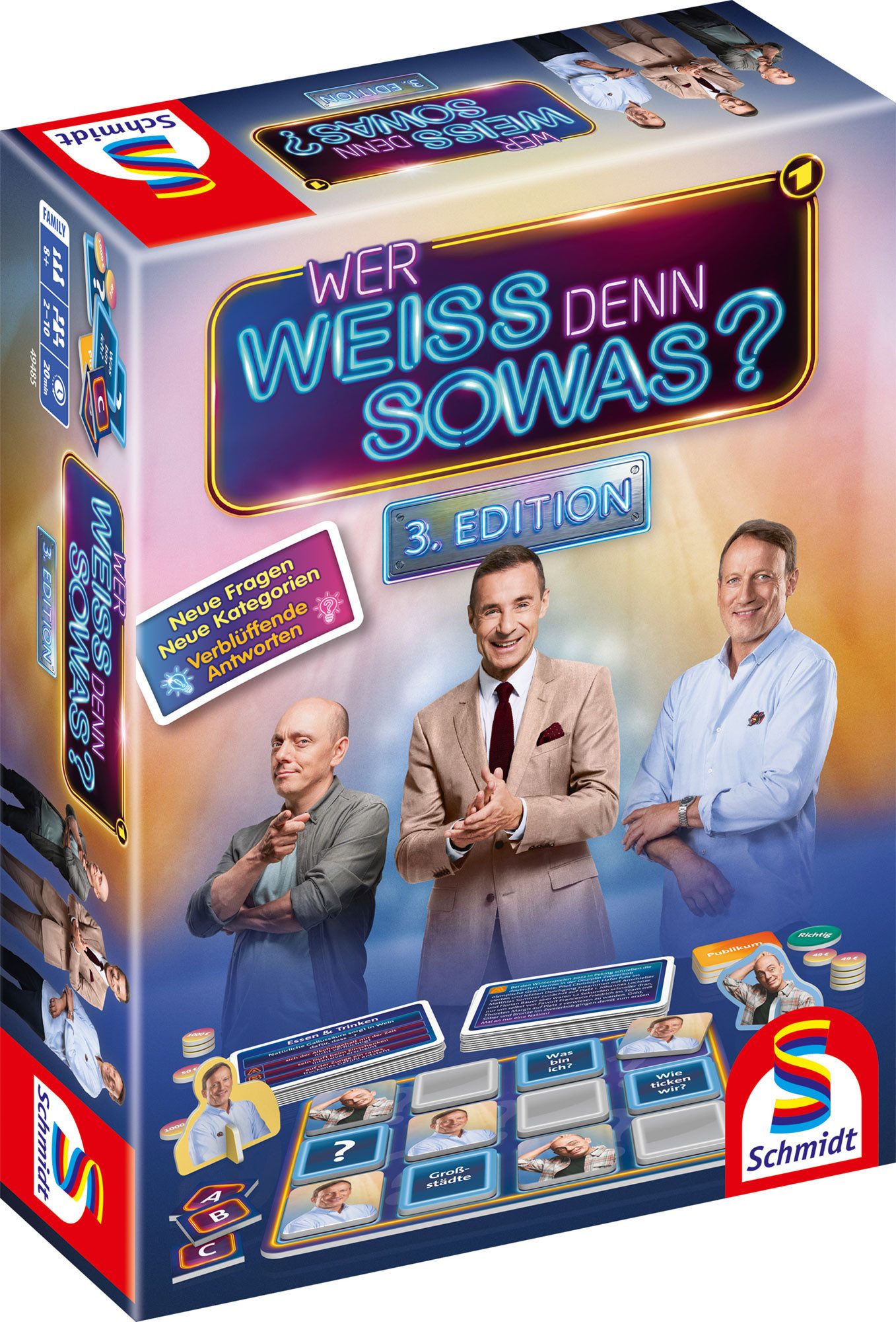 Schmidt Spiele Spiel Wer weiss denn sowas? 3rd Edition, Familienspiel, Made in Europe